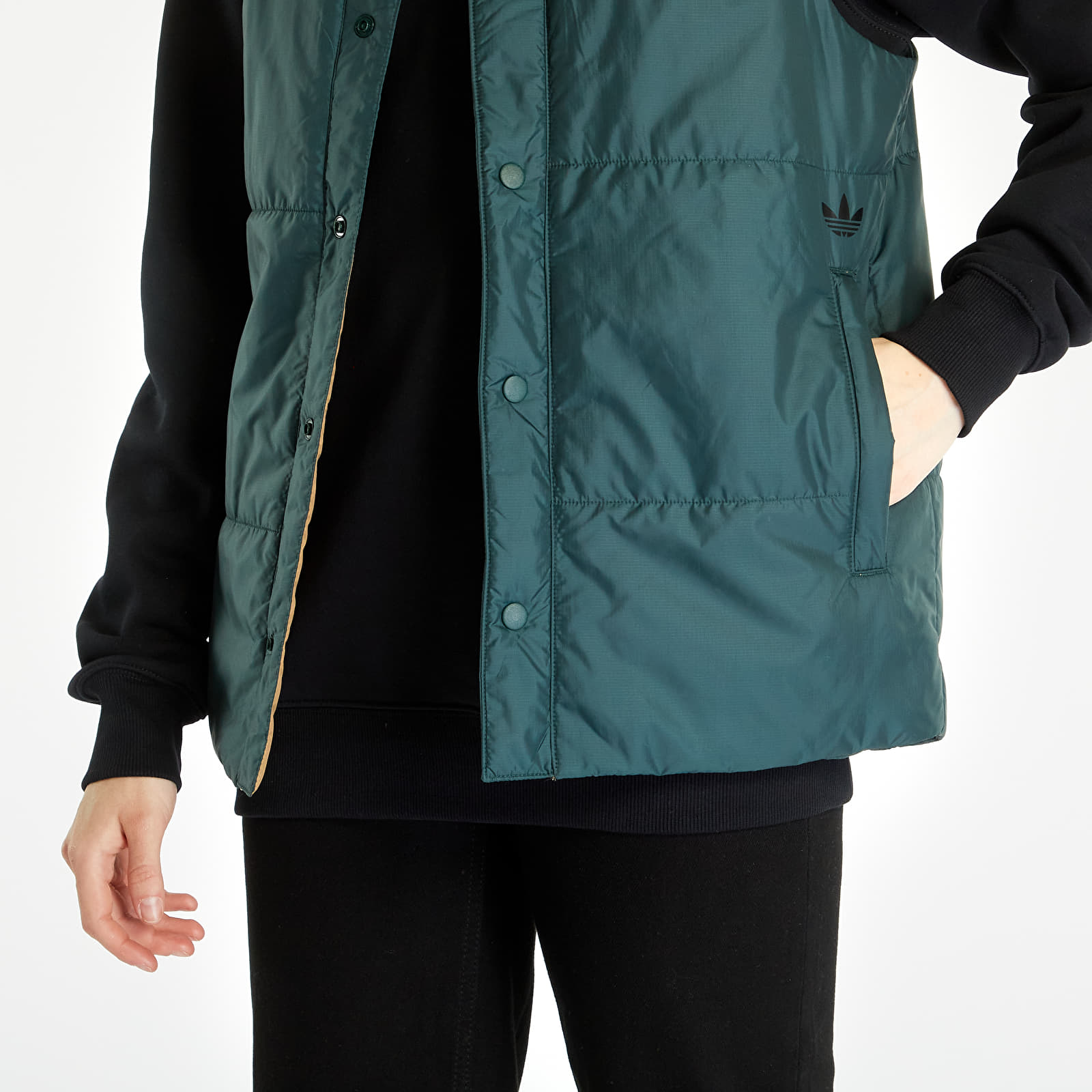 Vests adidas Insulated Vest UNISEX Shadow Green/ Cardboard/ Black