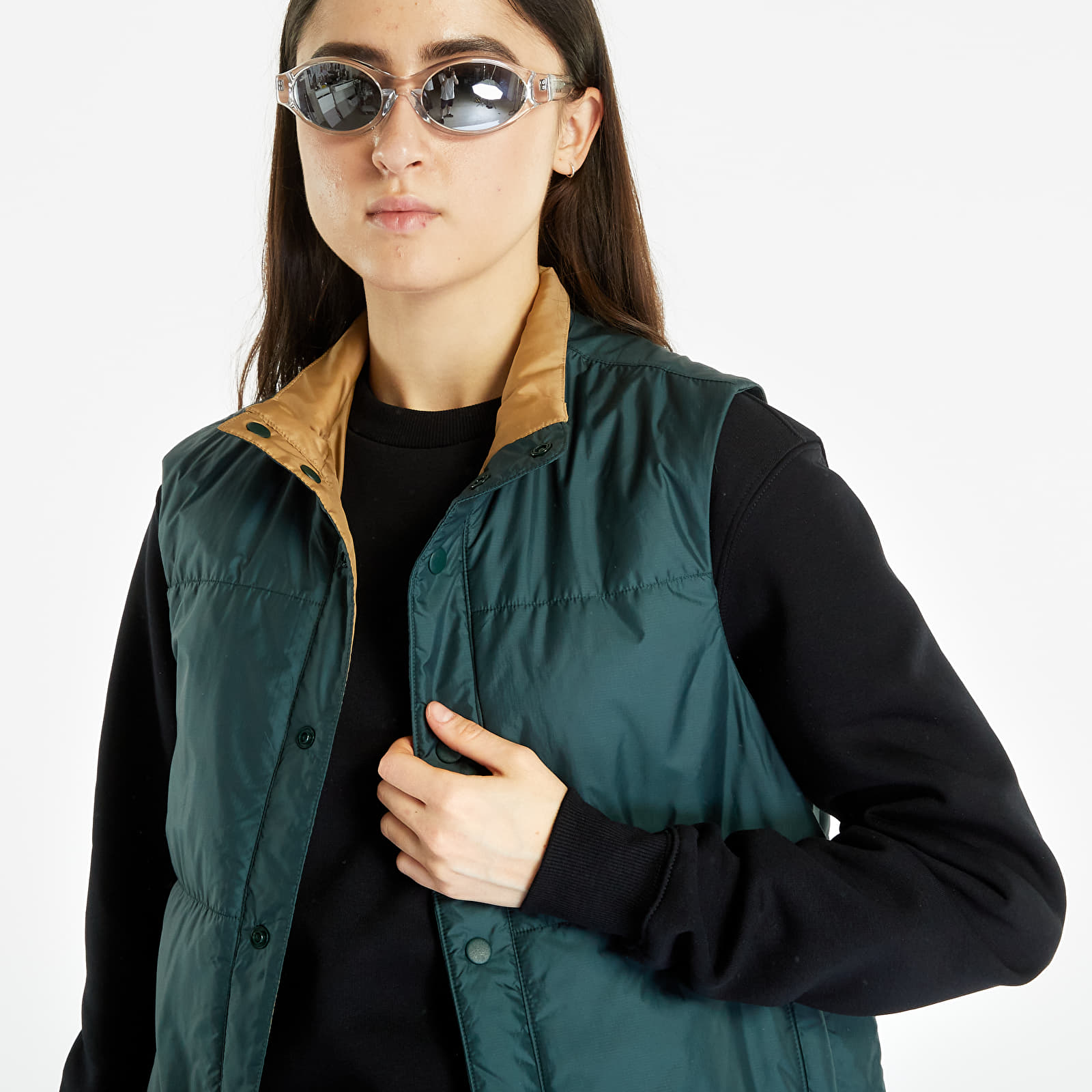 Vests adidas Insulated Vest UNISEX Shadow Green/ Cardboard/ Black