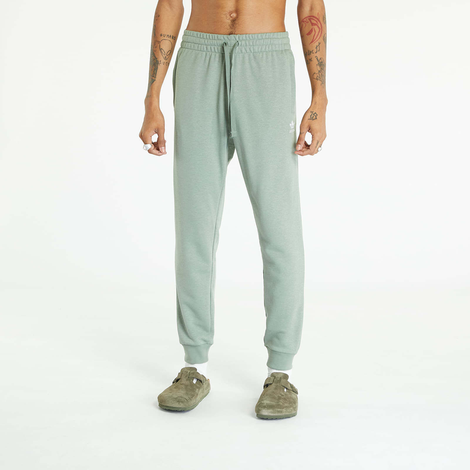 Φόρμες adidas Originals Essentials+ Made With Hemp Pants Silver Green