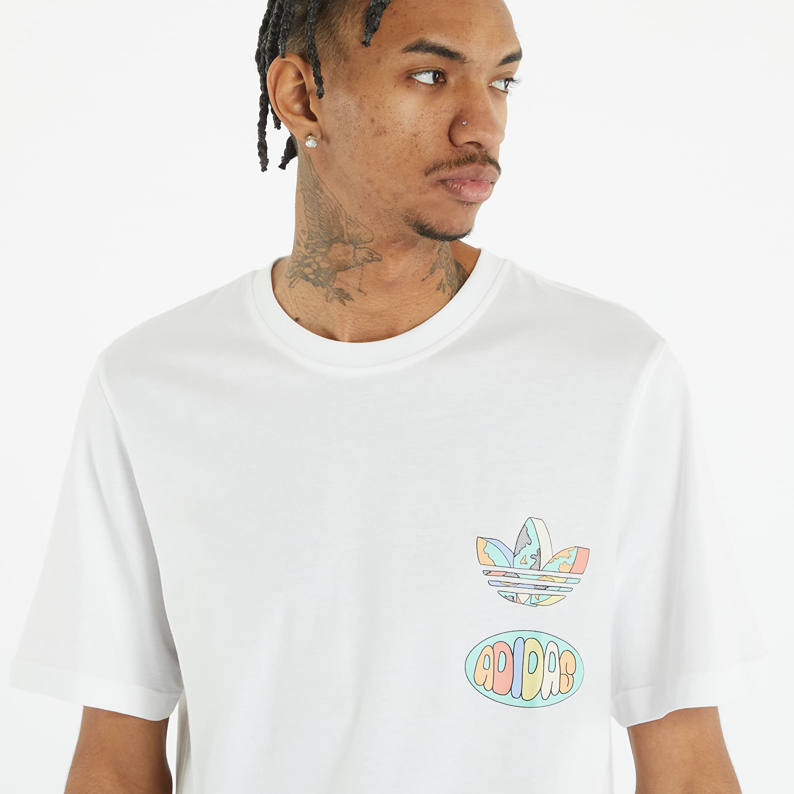 Тениски adidas Enjoy Summer Front/ Back Graphic Tee White