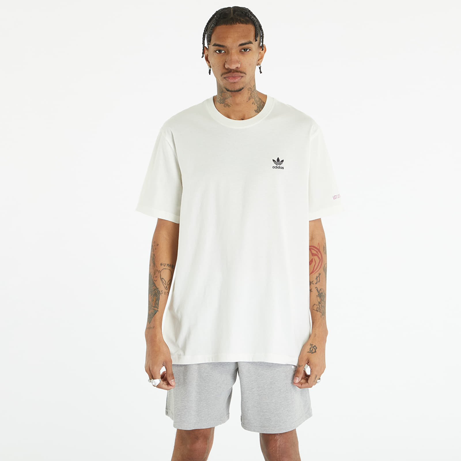 T-paidat adidas x RICH MNISI Pride Graphic Short Sleeve Tee UNISEX Off White