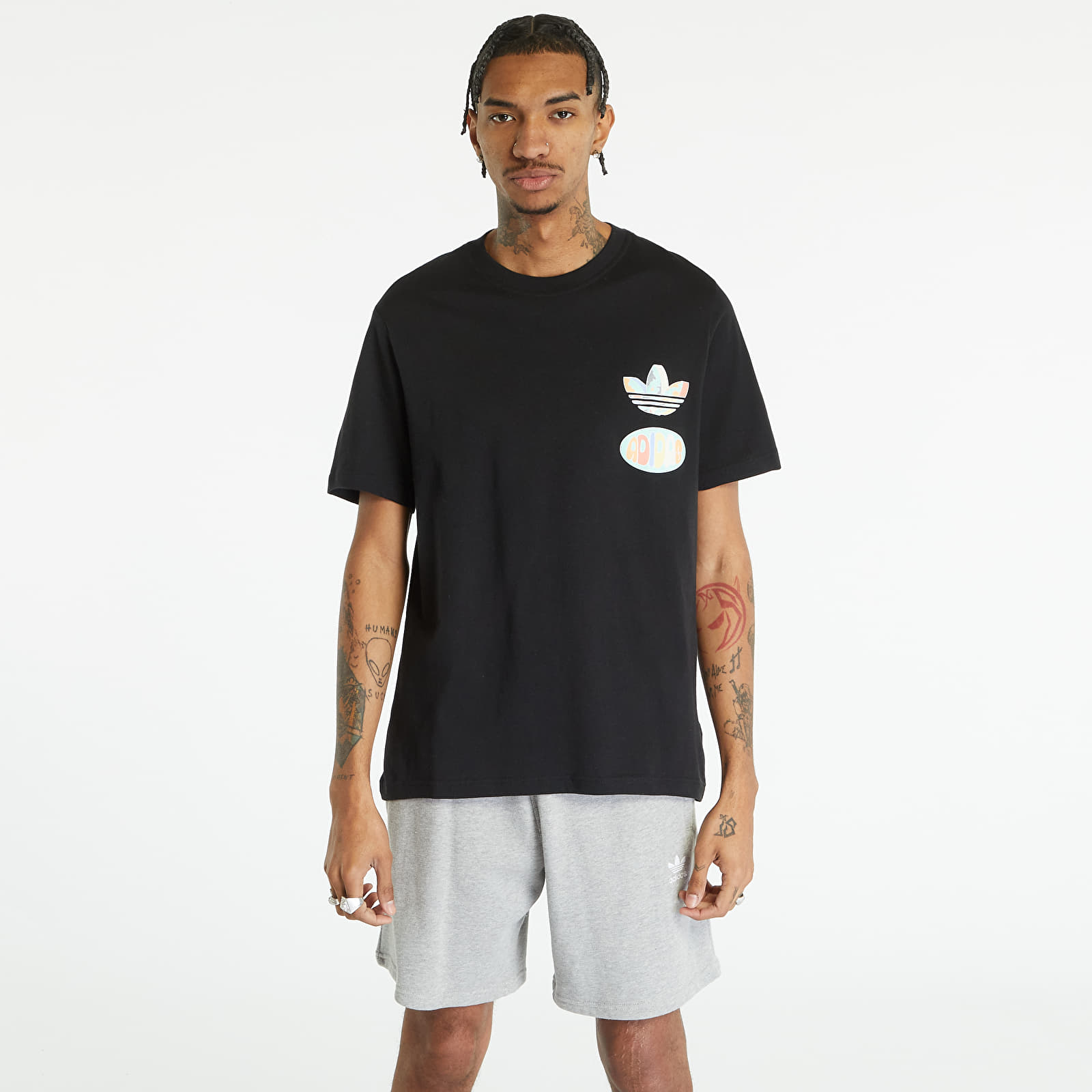 T-skjorter adidas Enjoy Summer Front/Back Graphic Tee Black