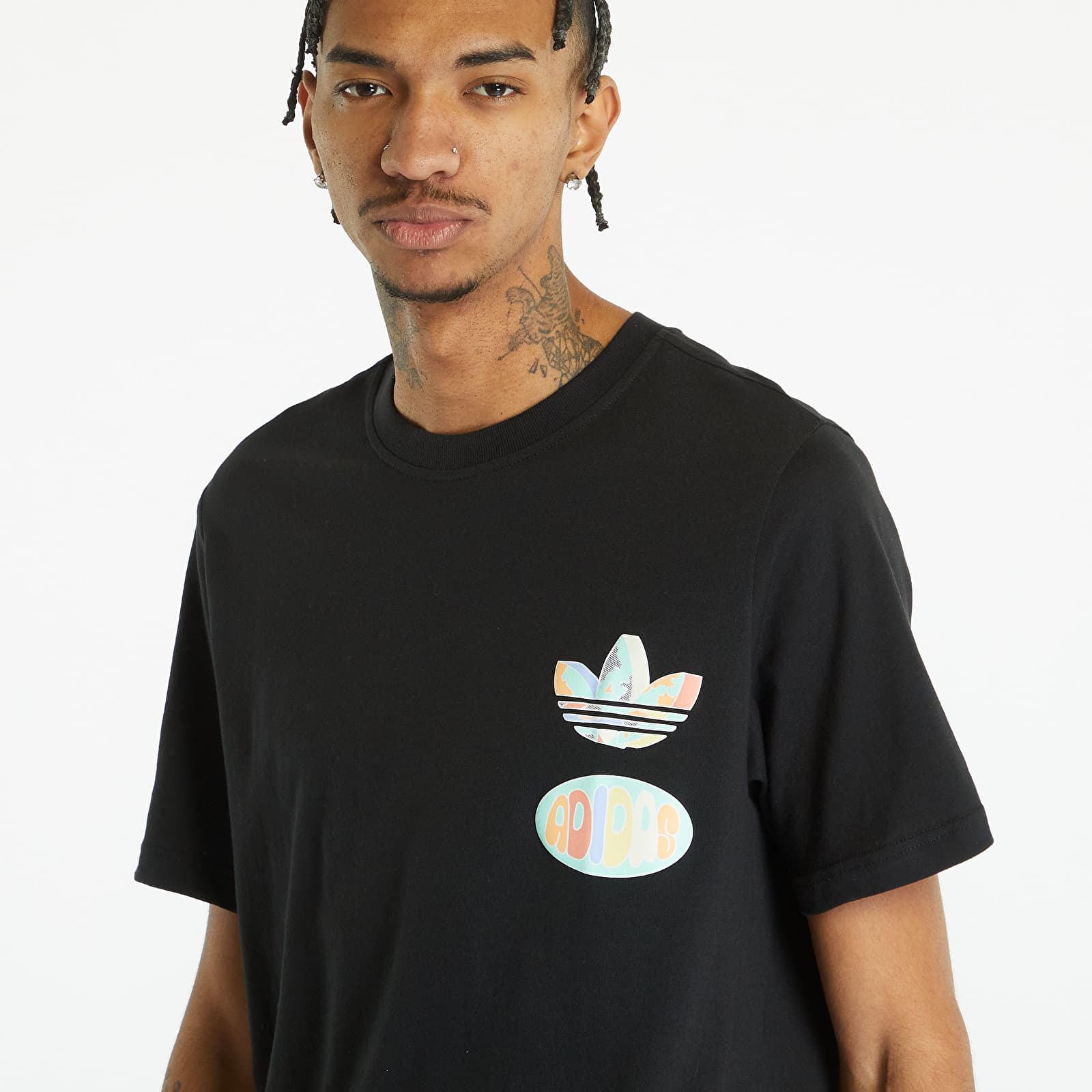 T-skjorter adidas Enjoy Summer Front/Back Graphic Tee Black