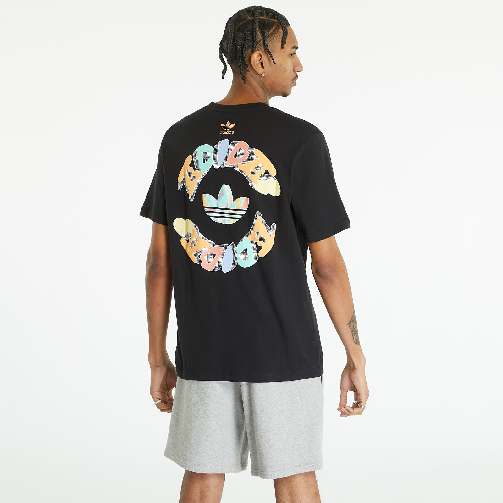 T-skjorter adidas Enjoy Summer Front/Back Graphic Tee Black