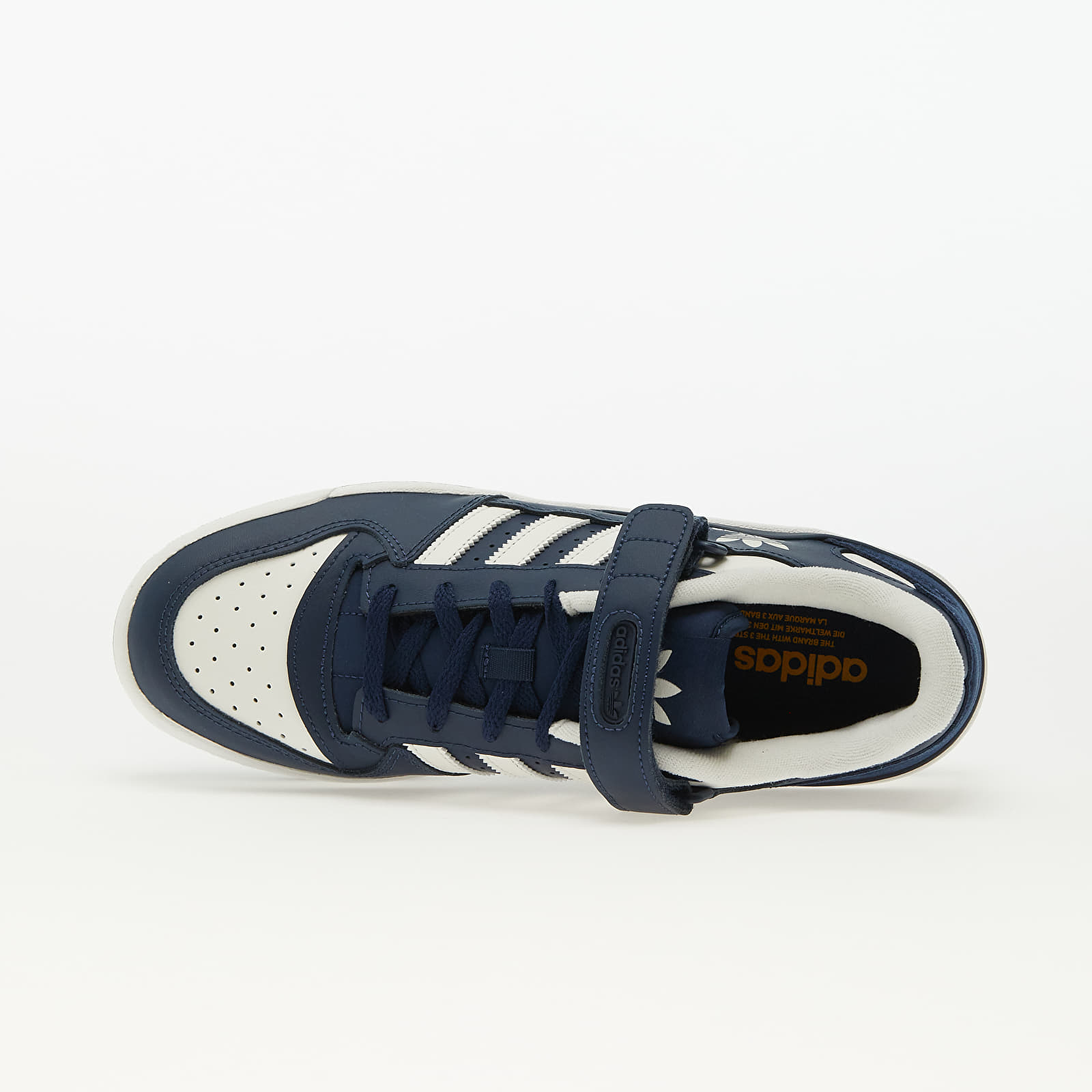 Men's shoes adidas Forum Low Night Indigo/ Cloud White/ Creme Yellow