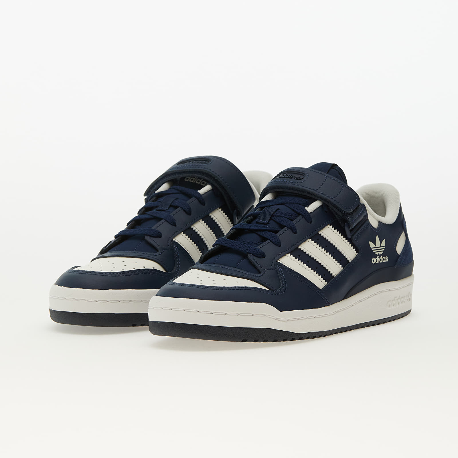 Încălțăminte și sneakerși pentru bărbați adidas Forum Low Night Indigo/ Cloud White/ Creme Yellow