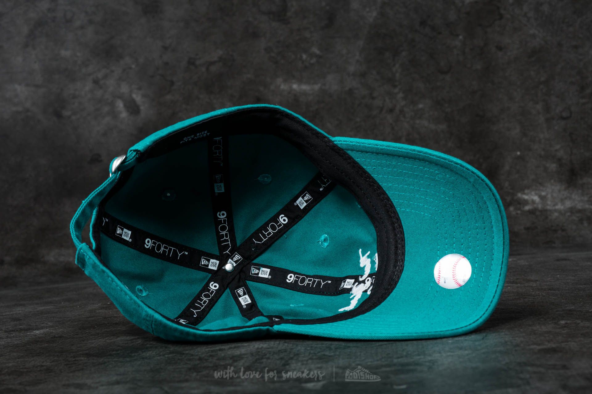 Шапки New Era 9Forty Sunbleach Unstructured New York Yankees Cap Green