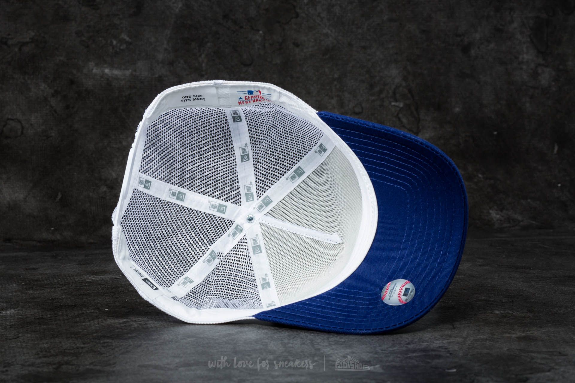 Caps New Era Adjustable West Coast Print Los Angeles Dodgers Cap Navy/ Pink