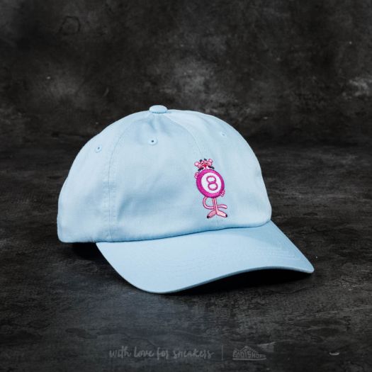 HUF x Pink Panther 8 Ball Dad Cap Light Blue | Footshop