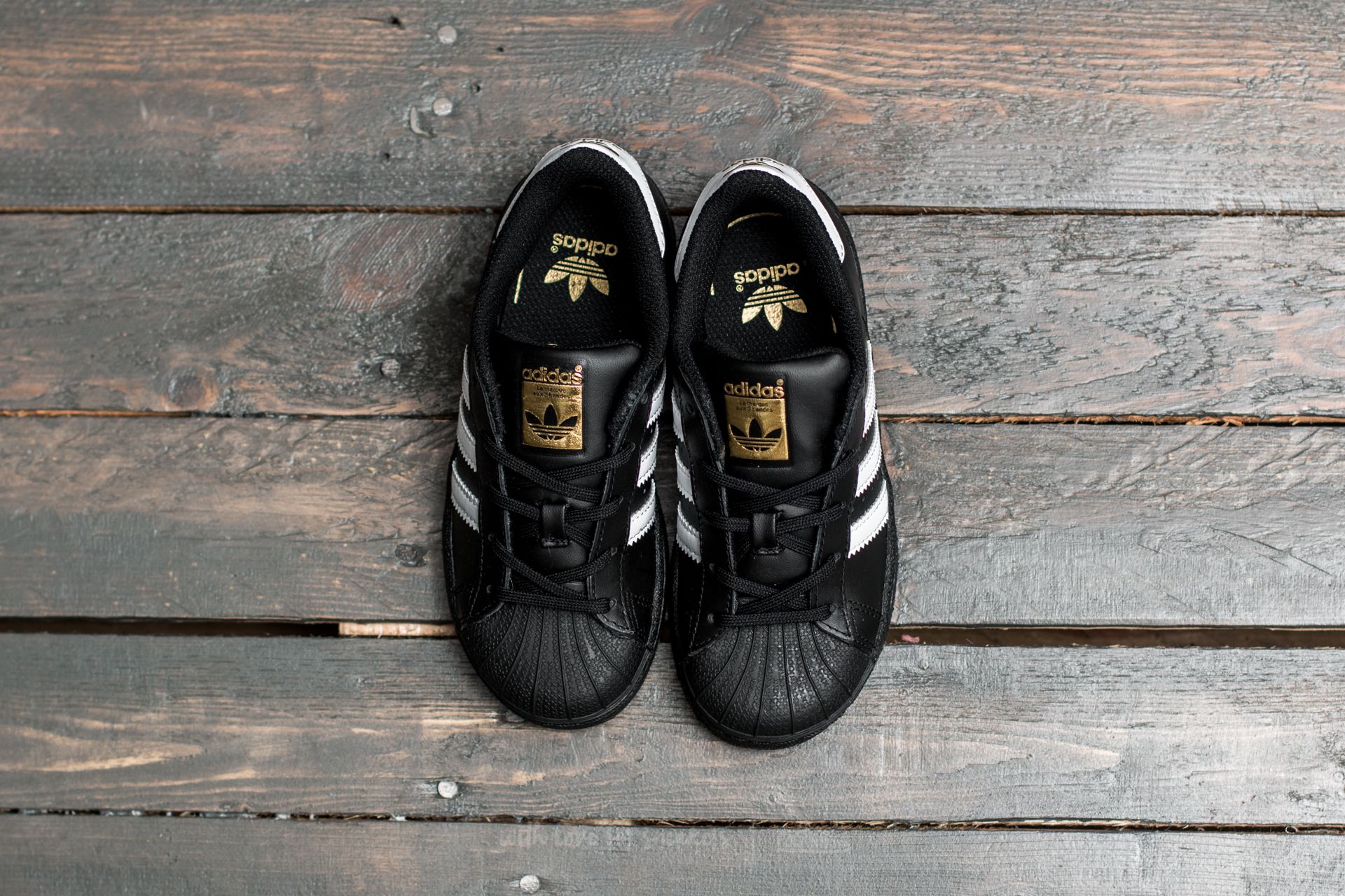 Gyerek sneakerek and cipők adidas Superstar C Core Black/ Ftw White/ Core Black