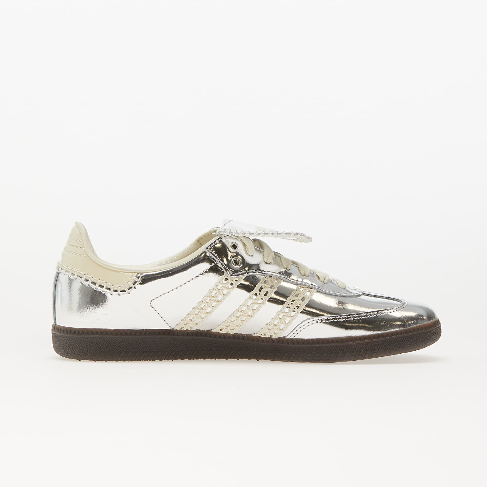 Herren Sneaker und Schuhe adidas x Wales Bonner Silver Samba Silver Metallic/ Core White/ Grey One