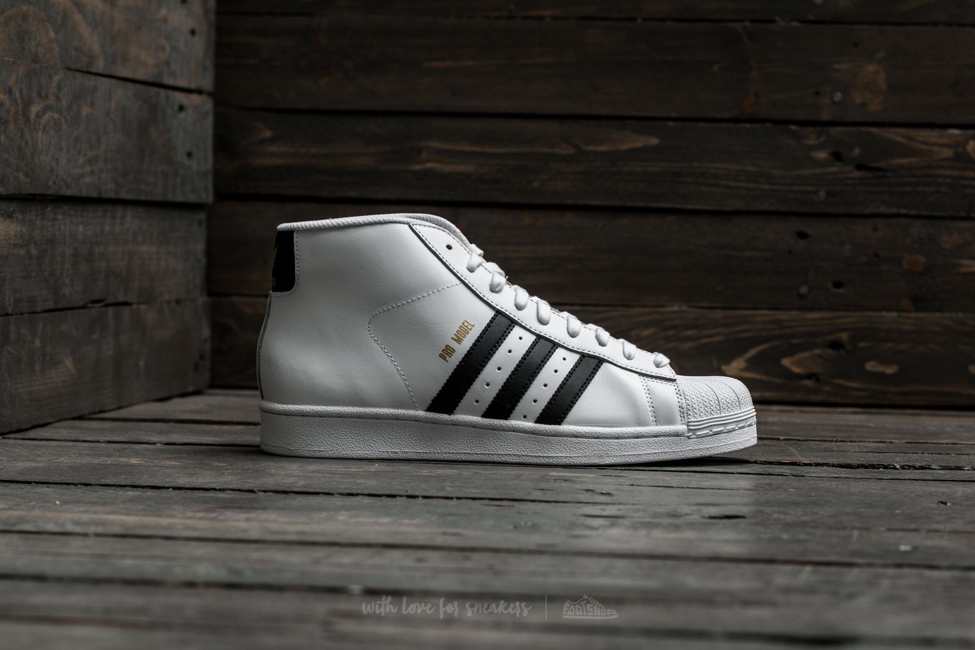 Men's shoes adidas Pro Model Ftw White/ Core Black/ Ftw White