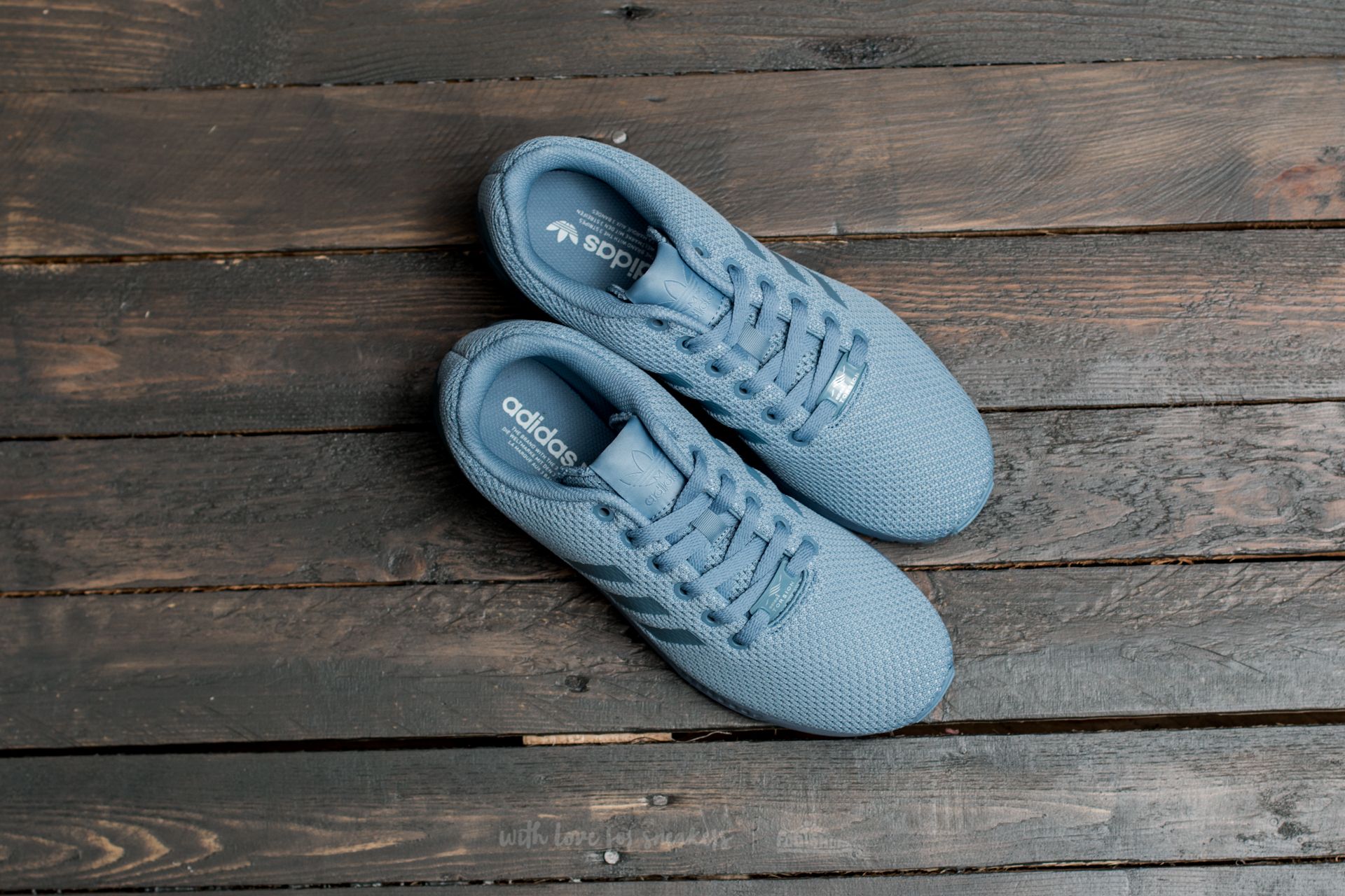 Men s shoes adidas ZX Flux Tacticle Blue Tacticle Blue Tacticle