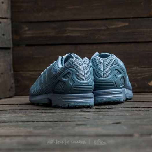 フル Men's shoes adidas ZX Flux Tacticle Blue/ Tacticle Blue/ Tacticle