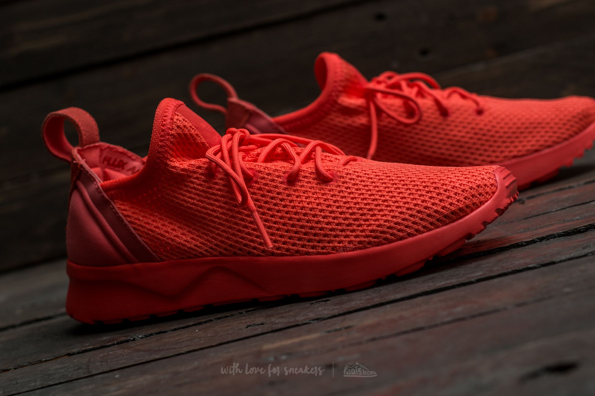 Damen Sneaker und Schuhe adidas ZX Flux ADV Virtue Sock W Easy Coral Easy Coral Easy Coral Footshop