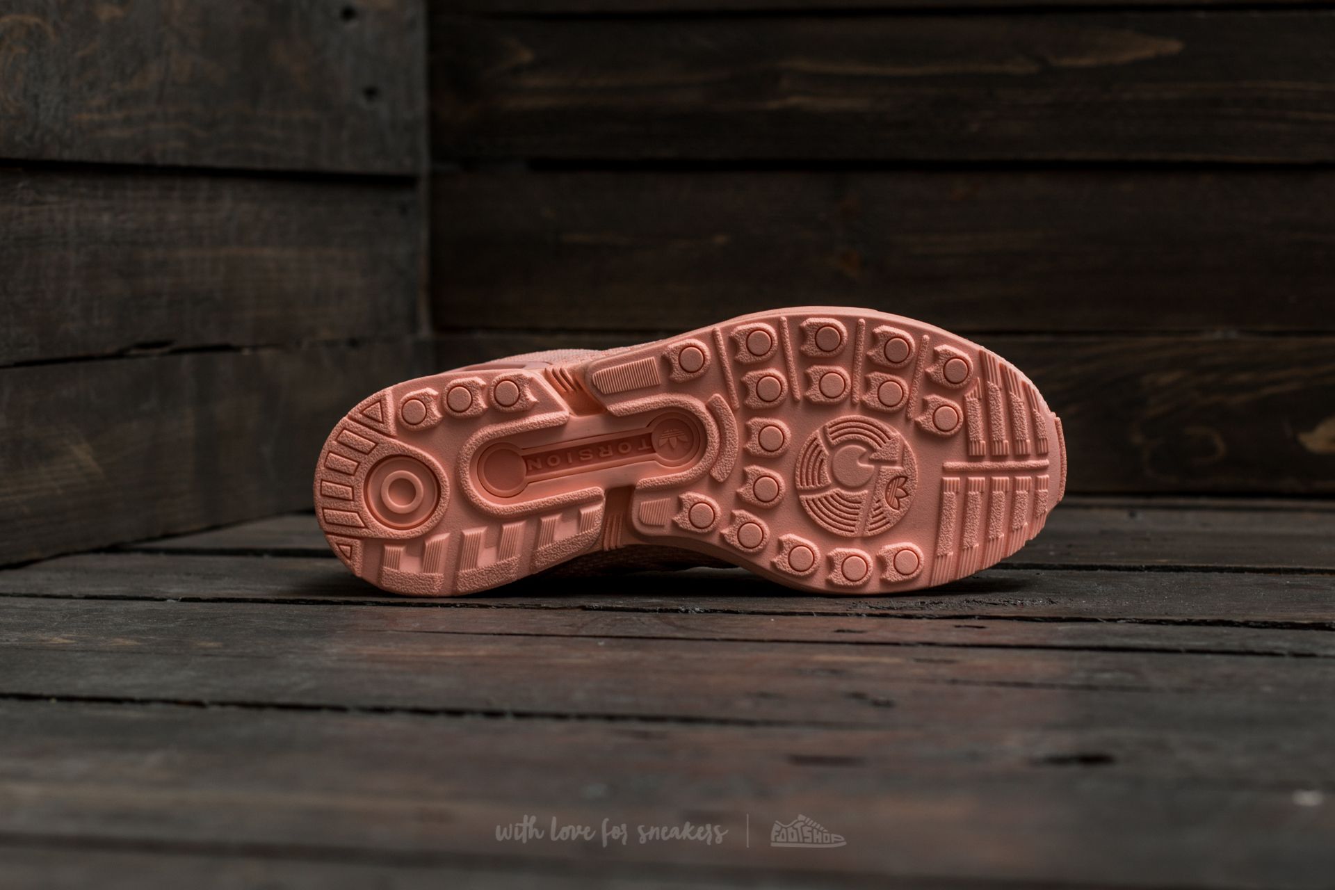 Zapatillas y zapatos para niños adidas ZX Flux J Haze Coral/ Haze Coral/ Haze Coral
