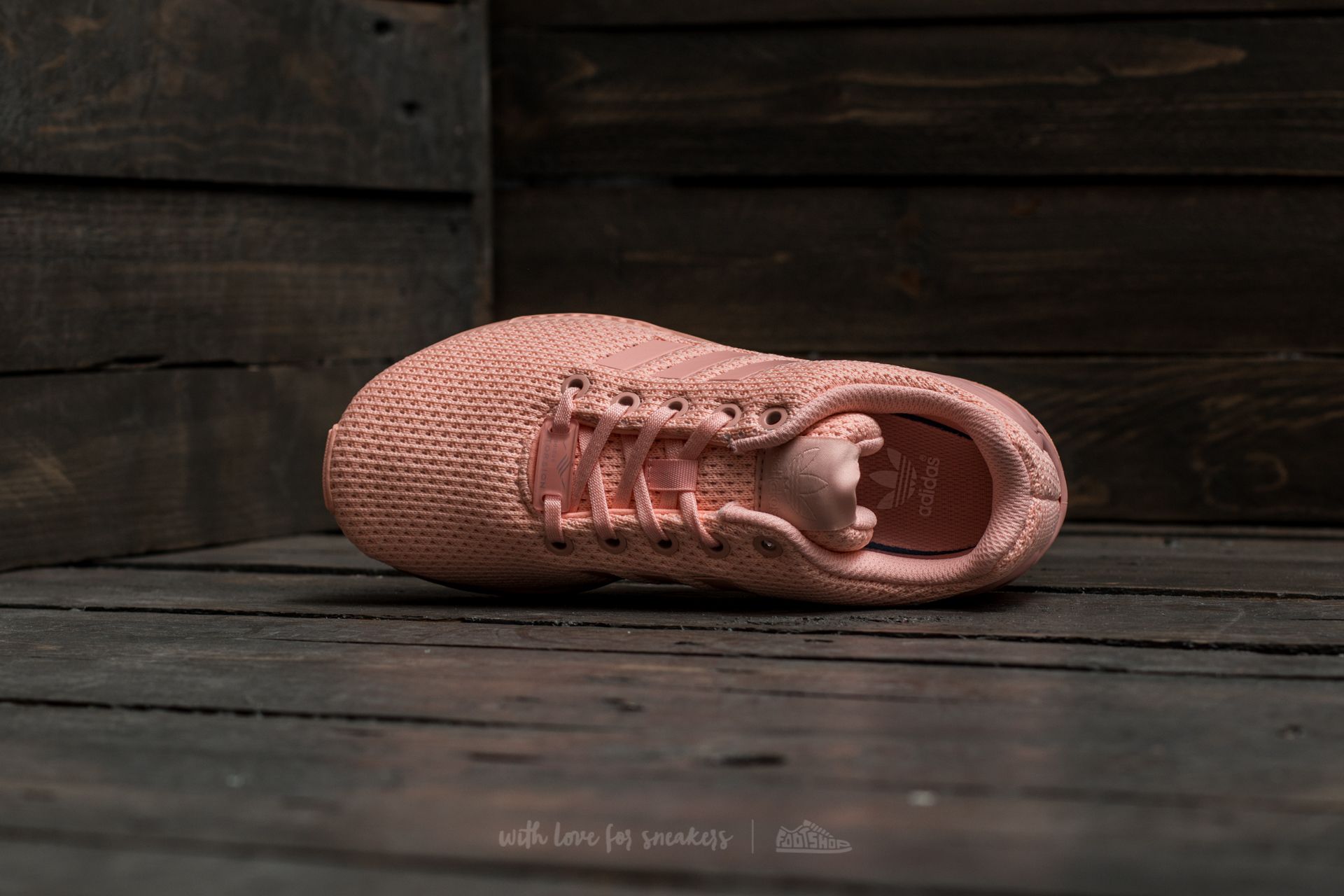 Zapatillas y zapatos para niños adidas ZX Flux J Haze Coral/ Haze Coral/ Haze Coral