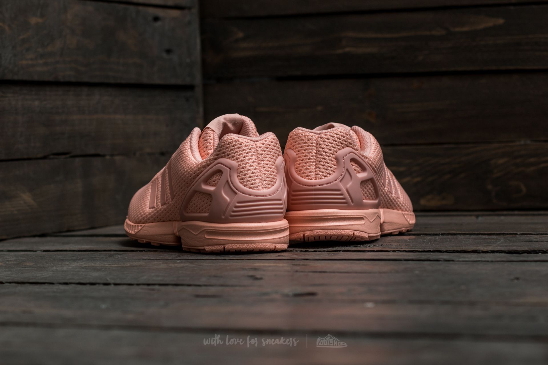 Zapatillas y zapatos para niños adidas ZX Flux J Haze Coral/ Haze Coral/ Haze Coral