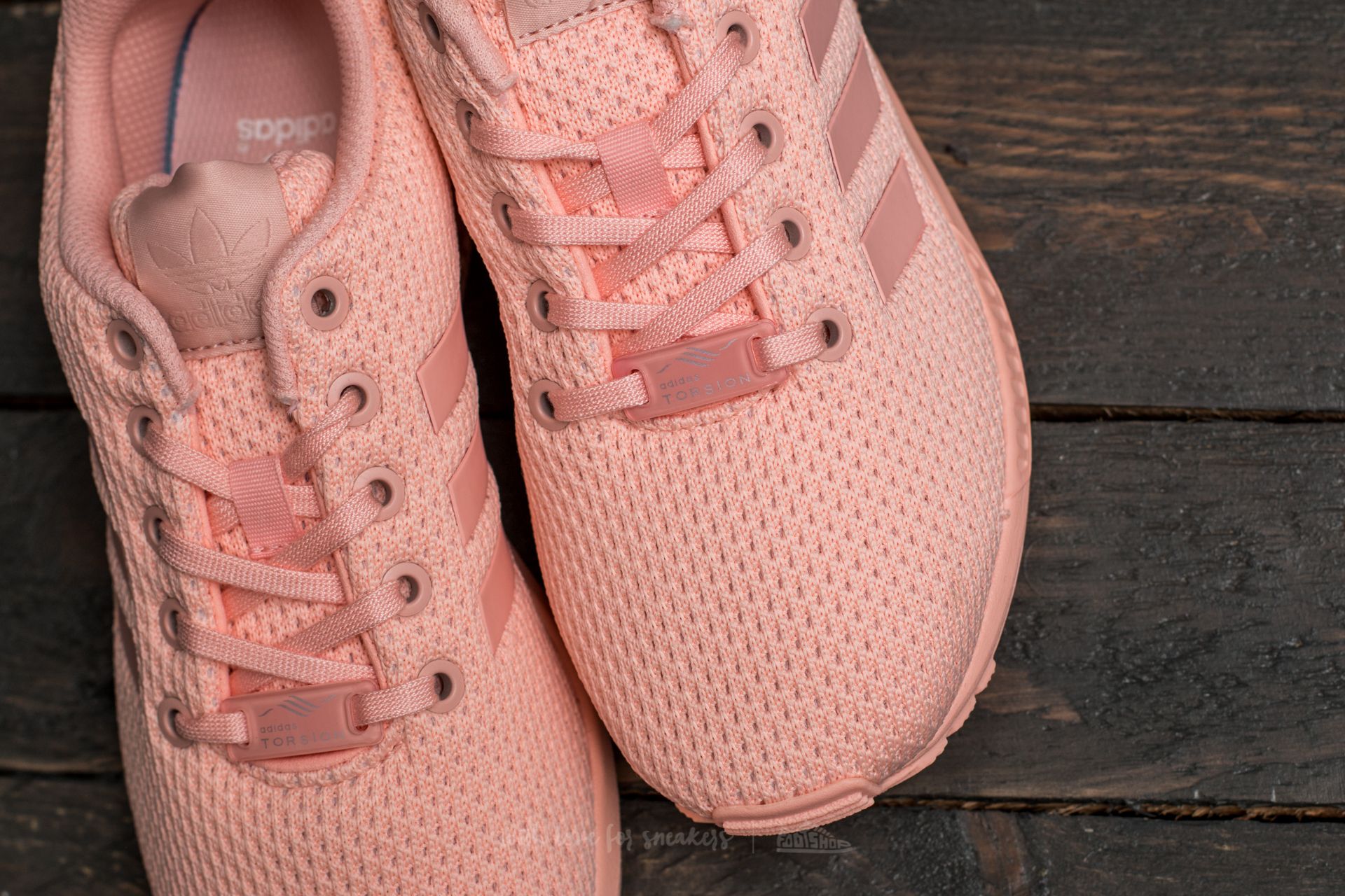 Kids sneakers and shoes adidas ZX Flux J Haze Coral Haze Coral Haze Coral Footshop