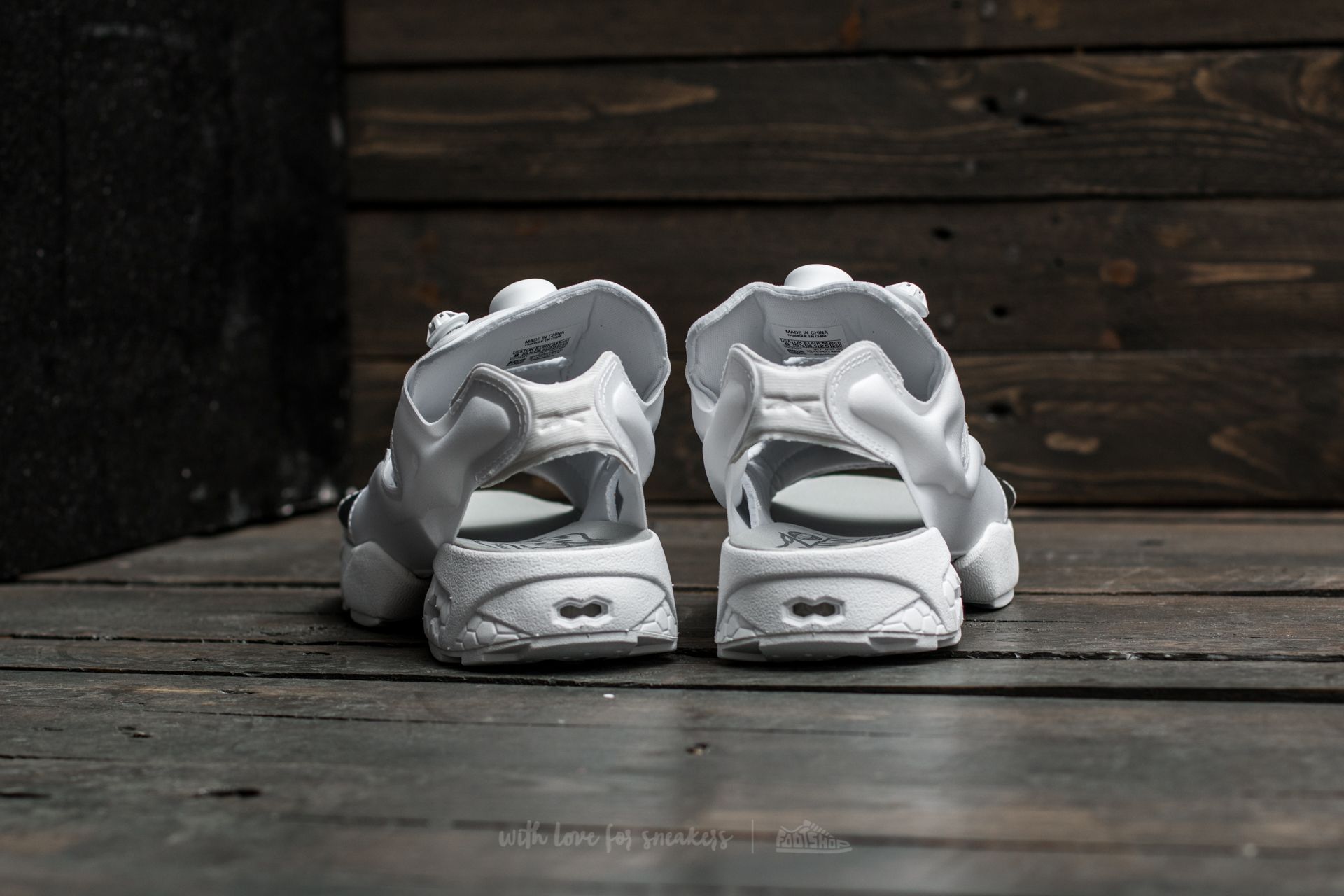 Women's shoes Reebok Instapump Fury Sandal Magic Hour White/ Silver Metal