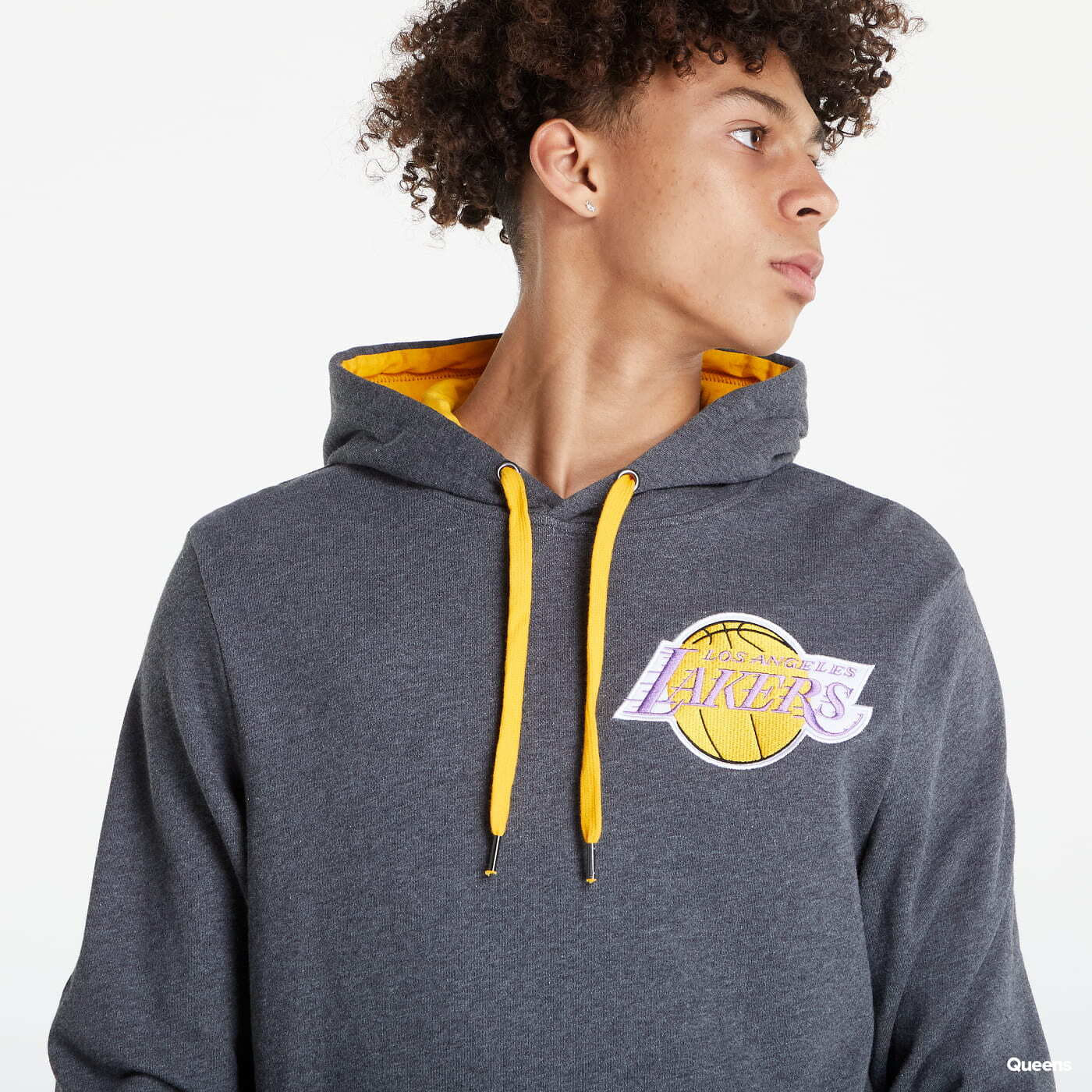 Mitchell & Ness Georgetown NBA French Terry Mens Hoodie