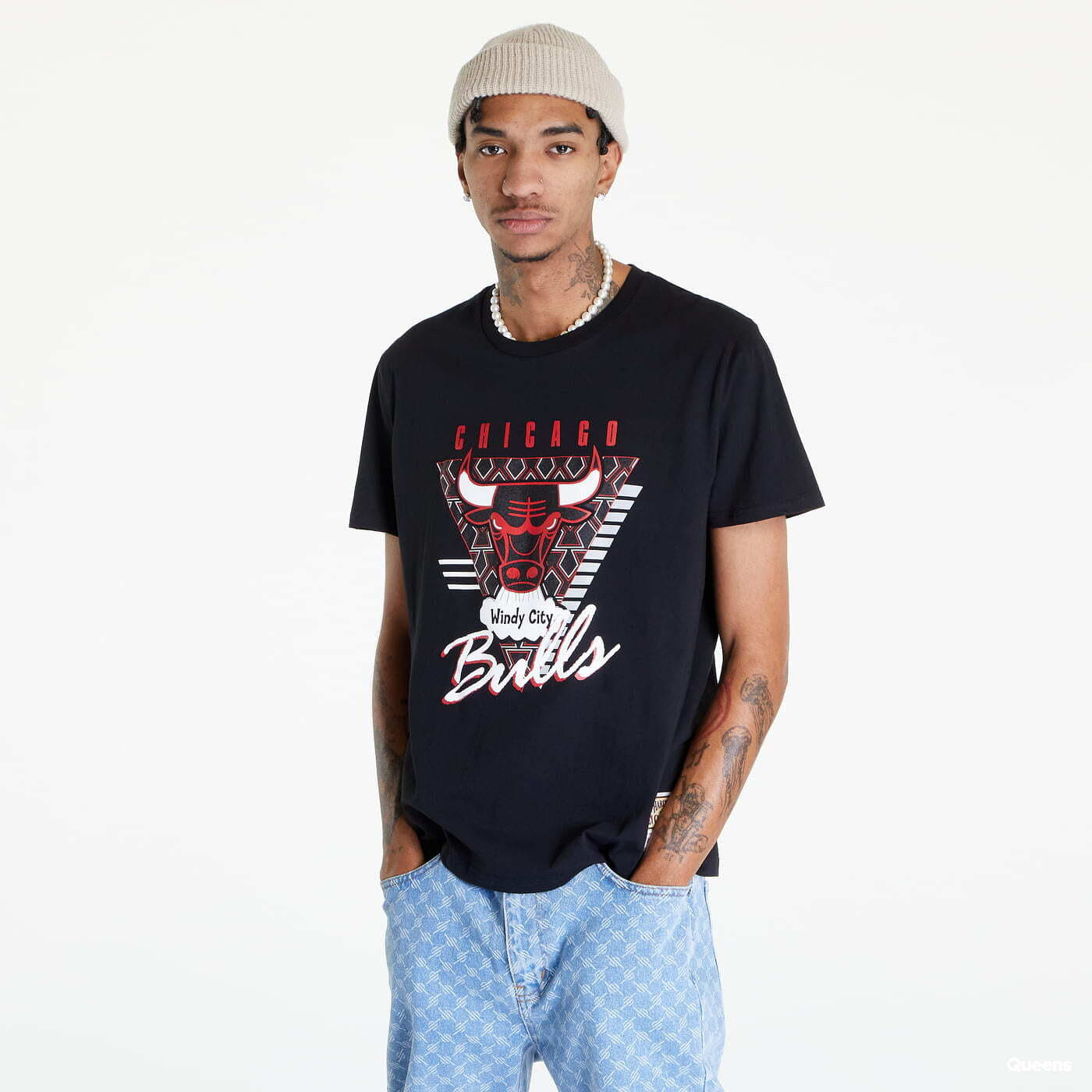 T-shirts Mitchell & Ness Mitchell & Ness Final Seconds Tee Black
