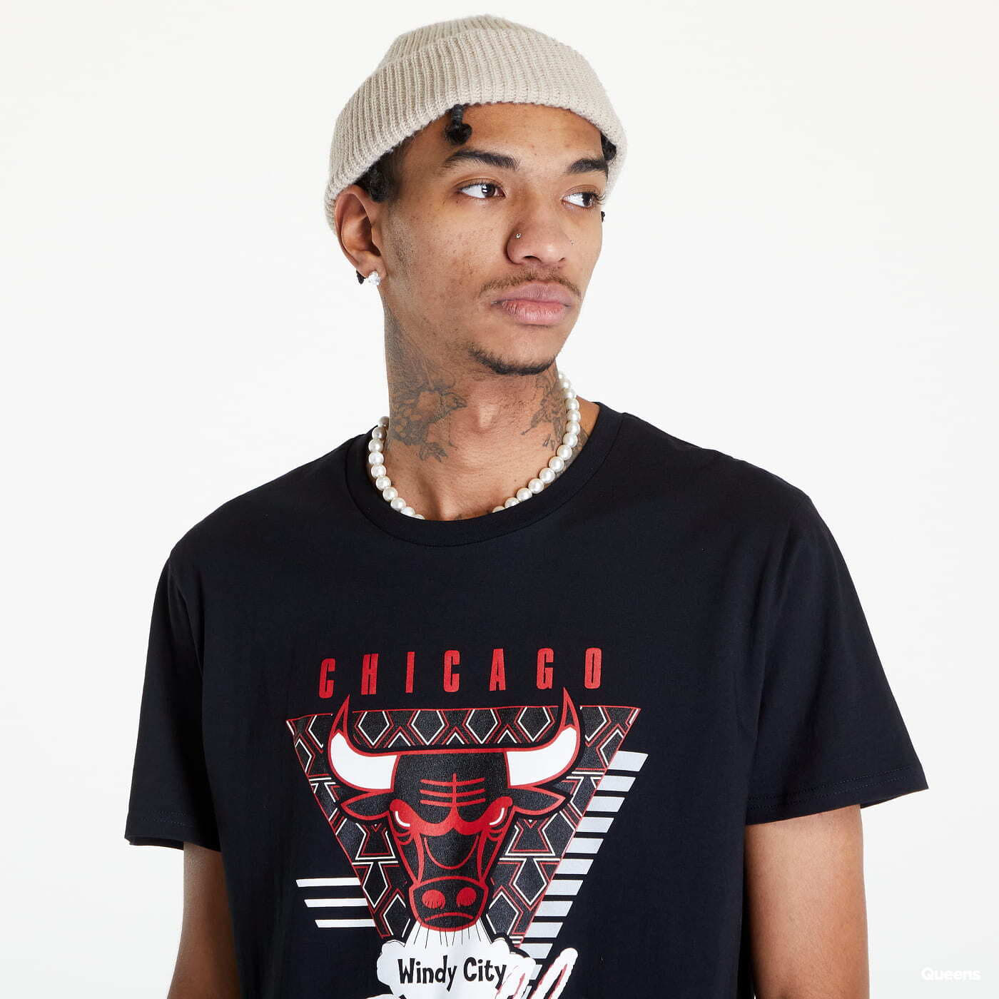 T-shirts Mitchell & Ness Mitchell & Ness Final Seconds Tee Black