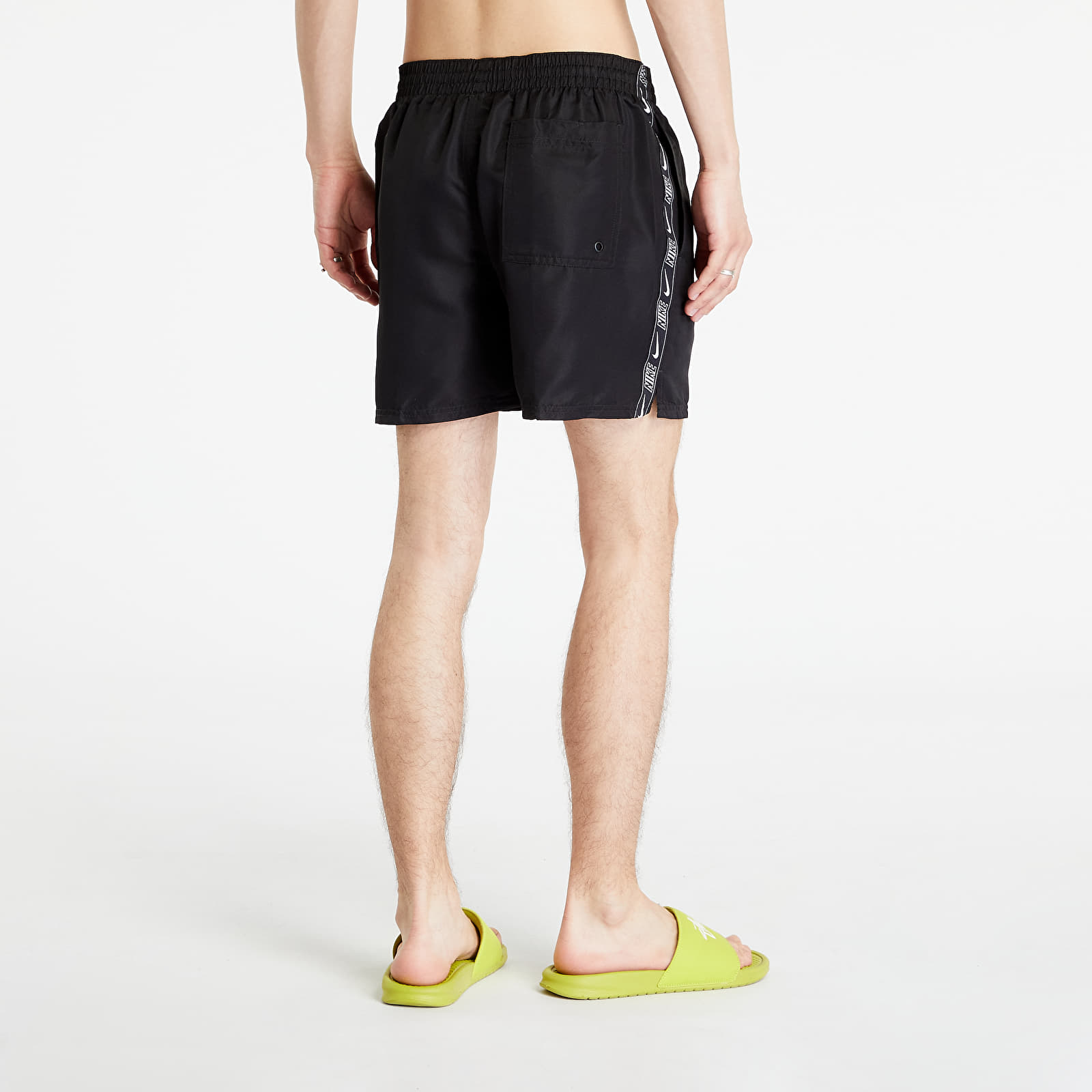 Baddräkt Nike Logo Tape 5" Volley Short Black