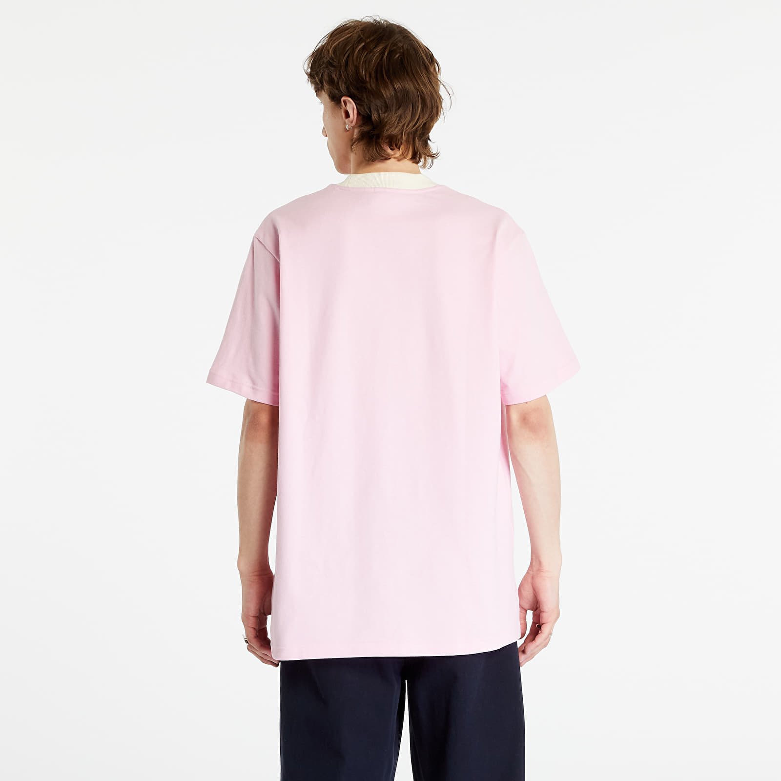 Pink trefoil adidas shirt cheap