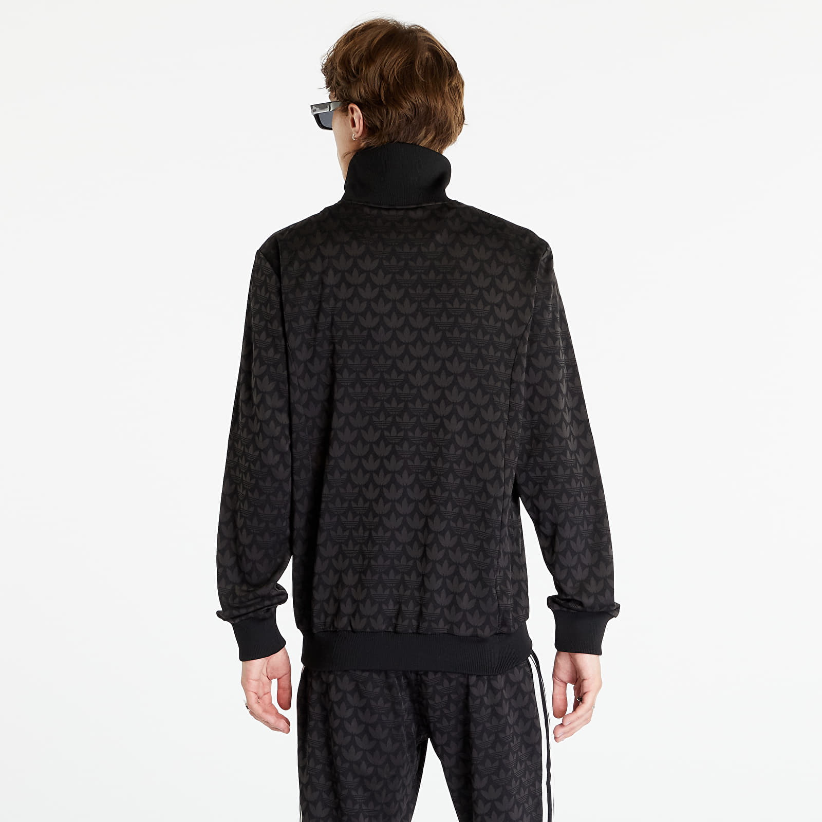 Džemperiai su gobtuvais ir džemperiai adidas Poly Top Black