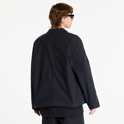 Jackets Nike Life Men s Unlined Chore Coat Black White Footshop