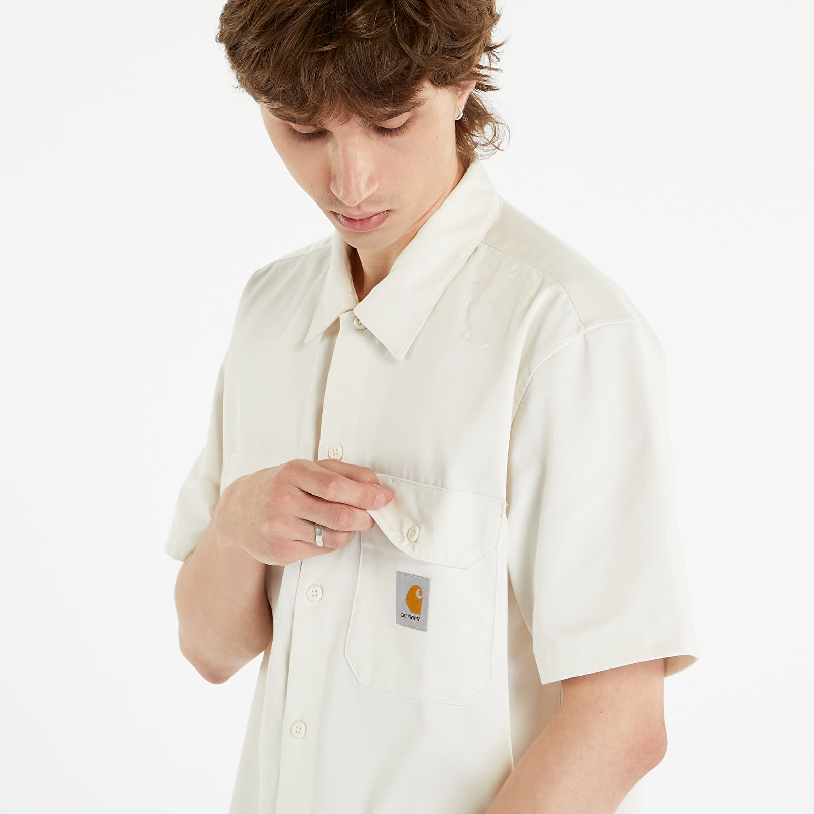 Shirts Carhartt WIP S/S Master Shirt UNISEX Wax