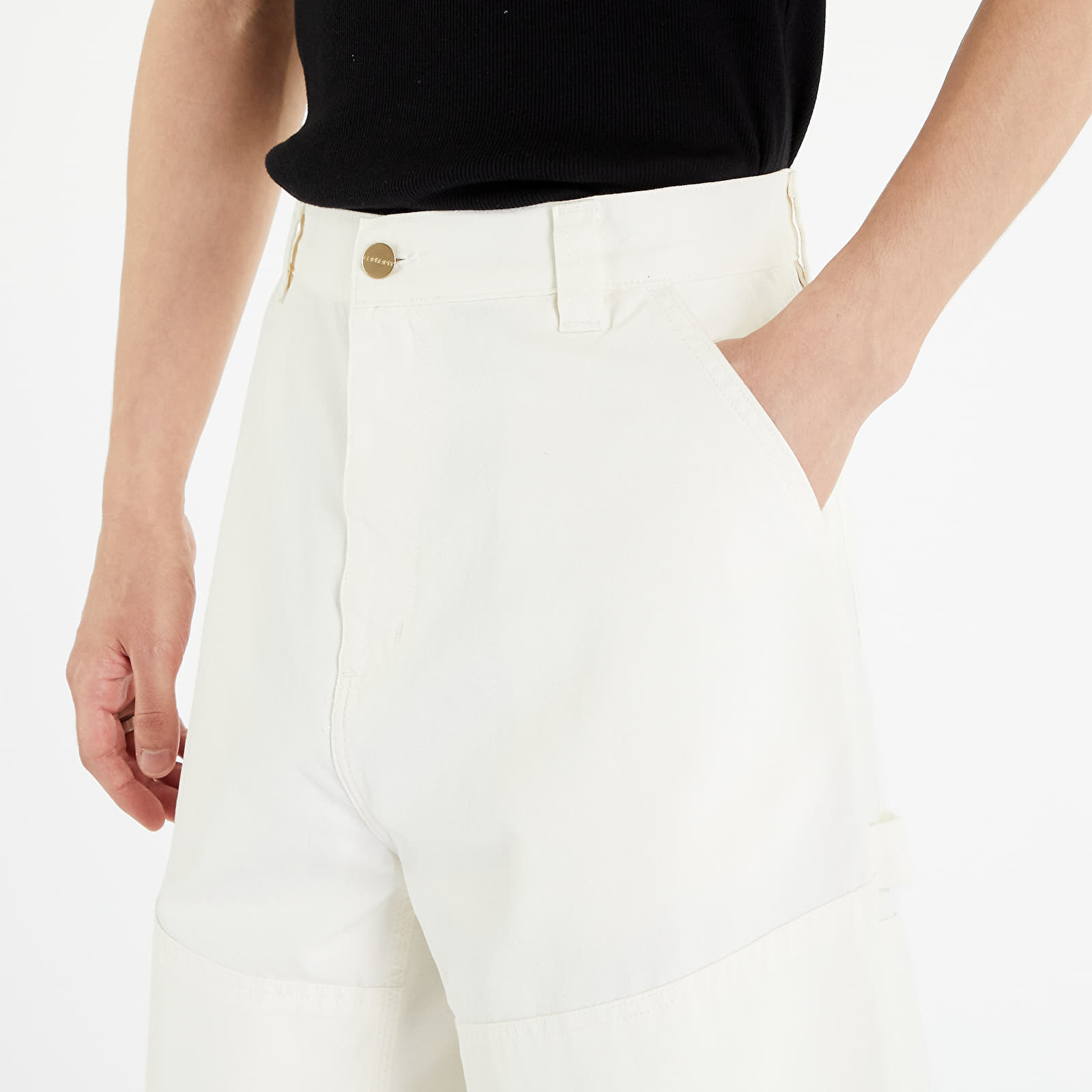 Džíny a kalhoty Carhartt WIP Wide Panel Pant UNISEX Wax Rinsed