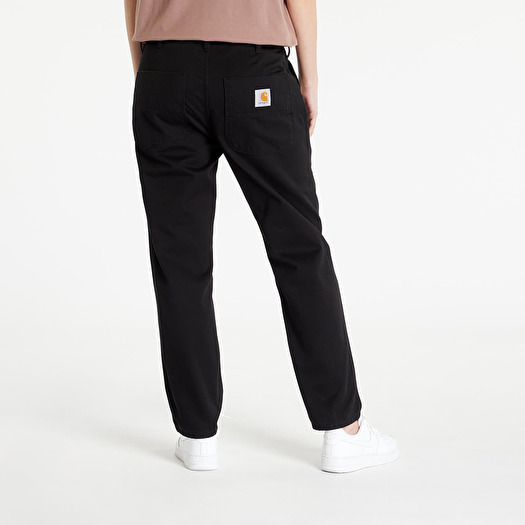 Pants Carhartt WIP Abbott Pant Black Stone Washed Footshop