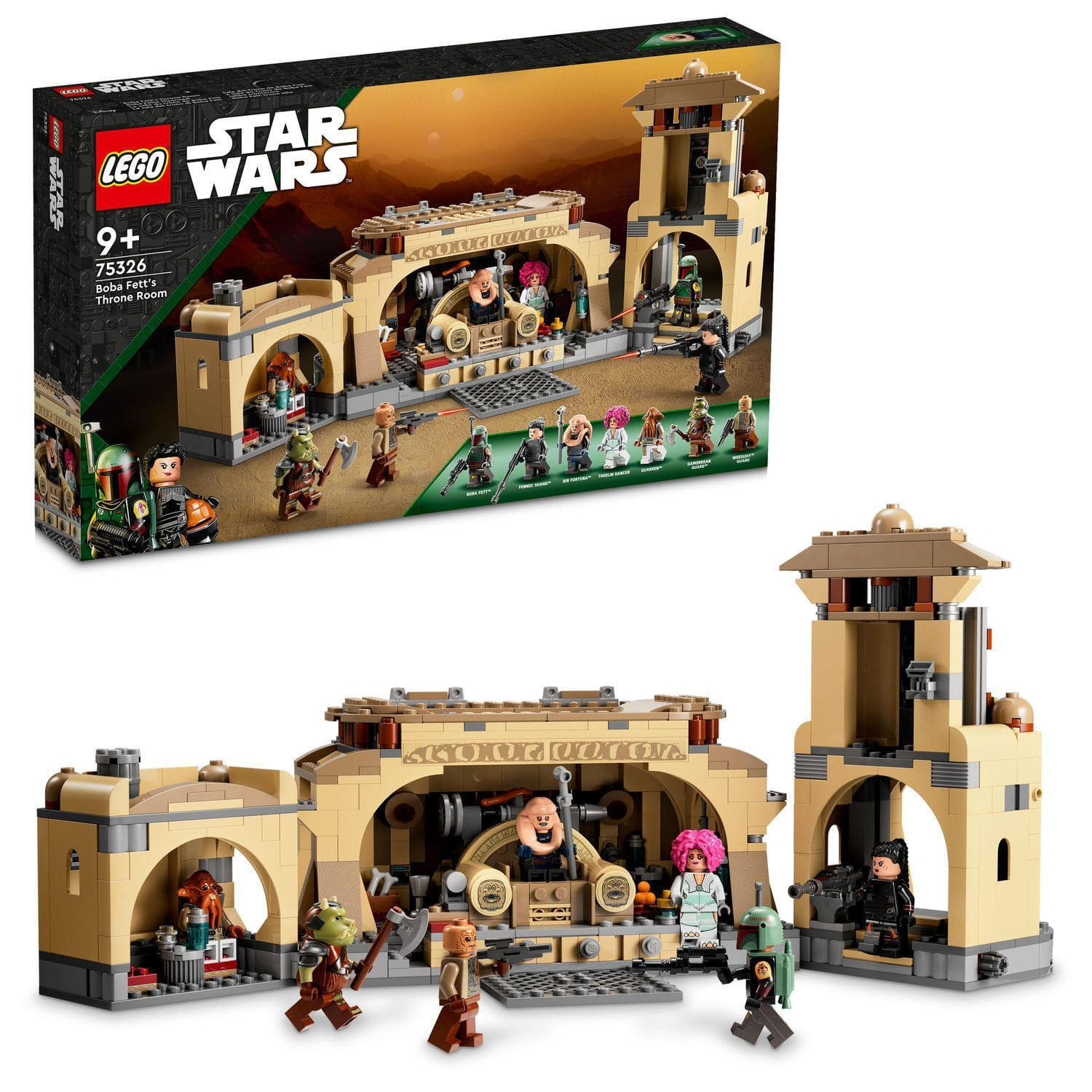 LEGO® kits LEGO® Star Wars™ 75326 Boba Fett's Throne Room