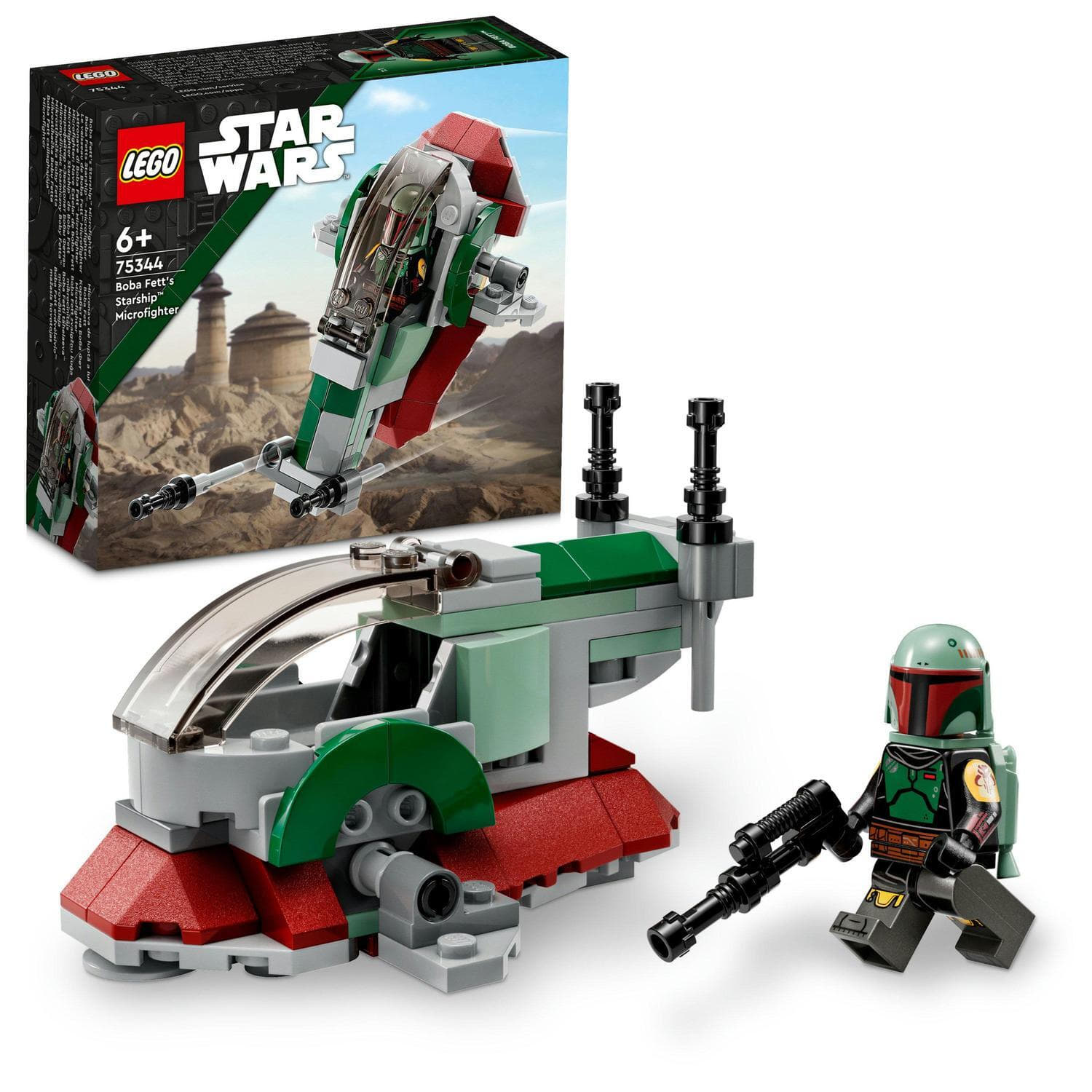 Σετ LEGO® LEGO® Star Wars™ 75344 Boba Fett's Starship™ Microfighter