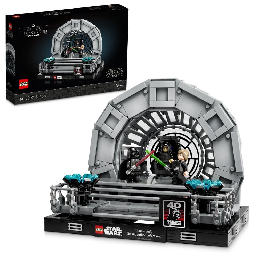 LEGO® készletek LEGO® Star Wars™ 75352 Emperor's Throne Room™ Diorama