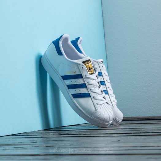 Adidas superstar foundation blue online