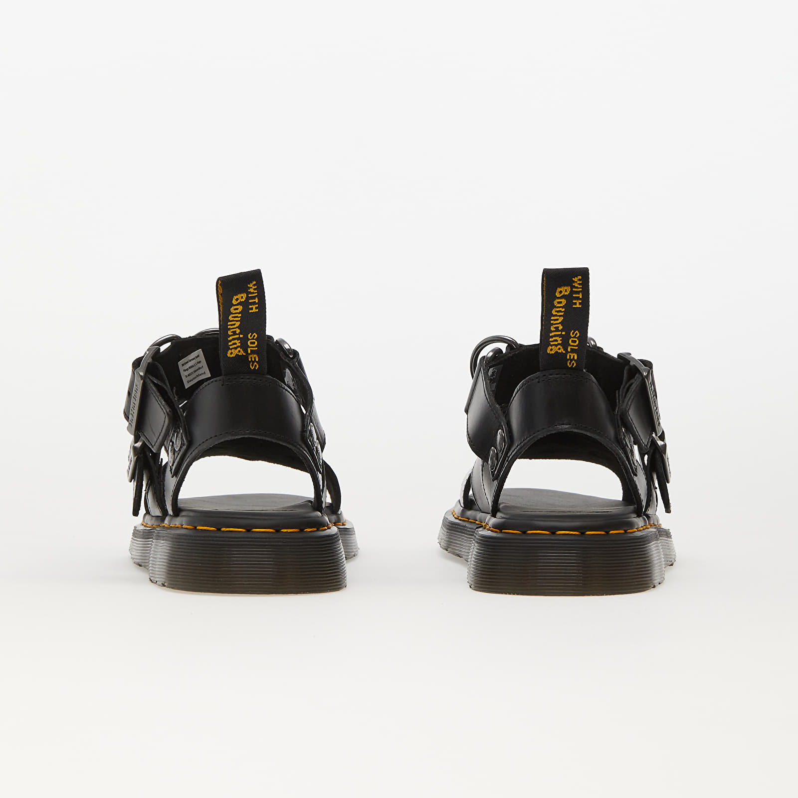 Scarpe uomo Dr. Martens Gryphon Alt 2 Strap Sandal Black Buttero