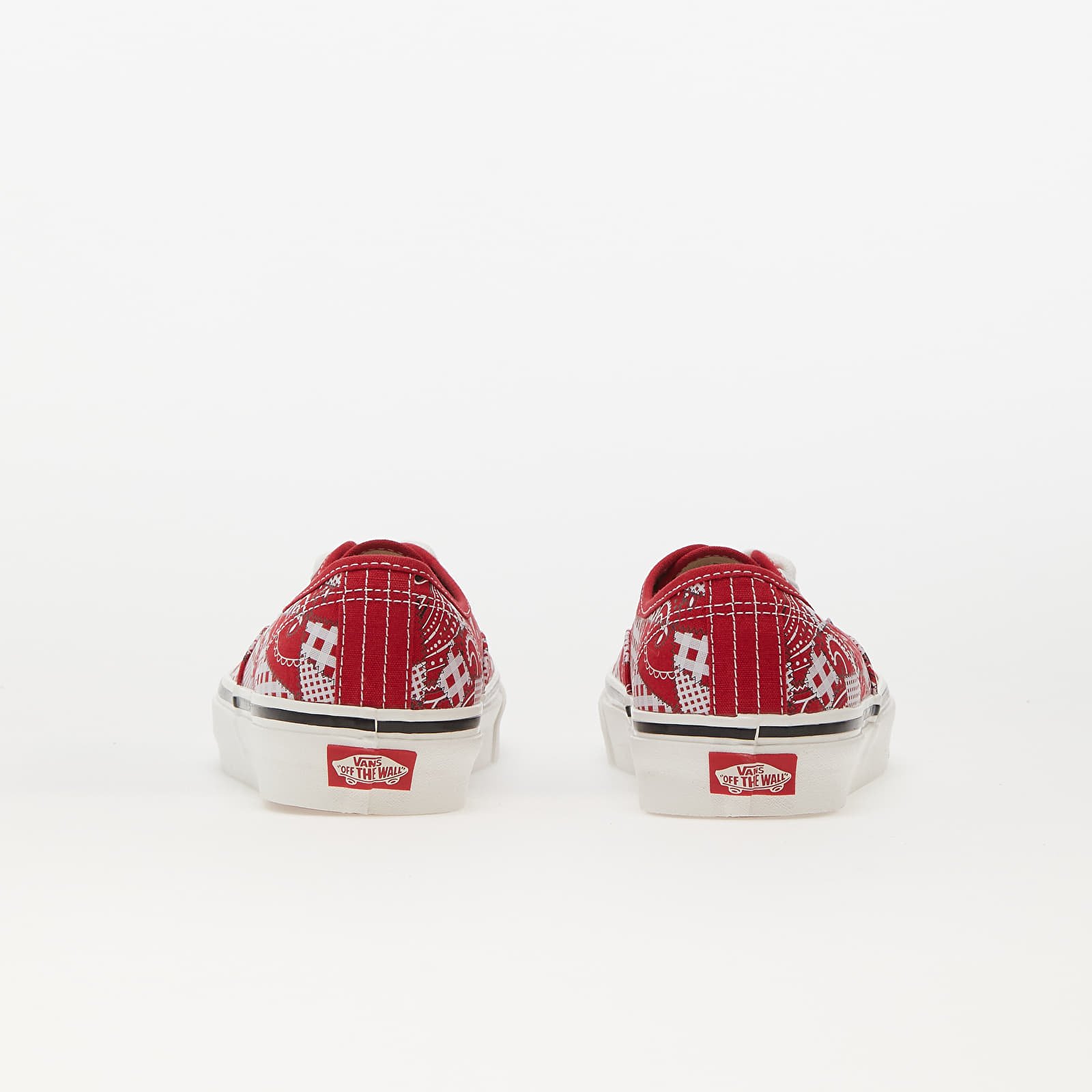 Vans authentic anaheim best sale red