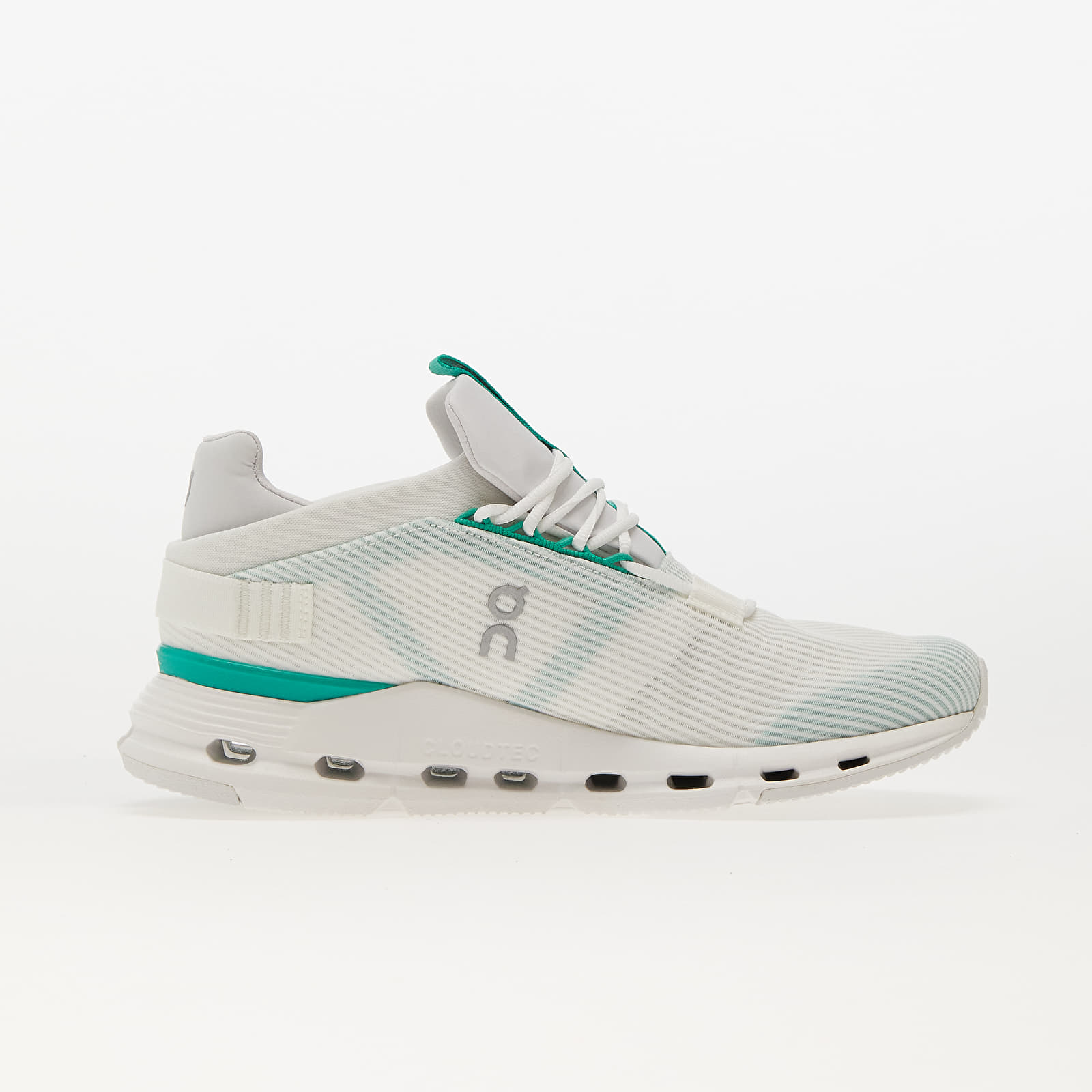 Scarpe uomo On M Cloudnova Void Undyed-White/ Mint