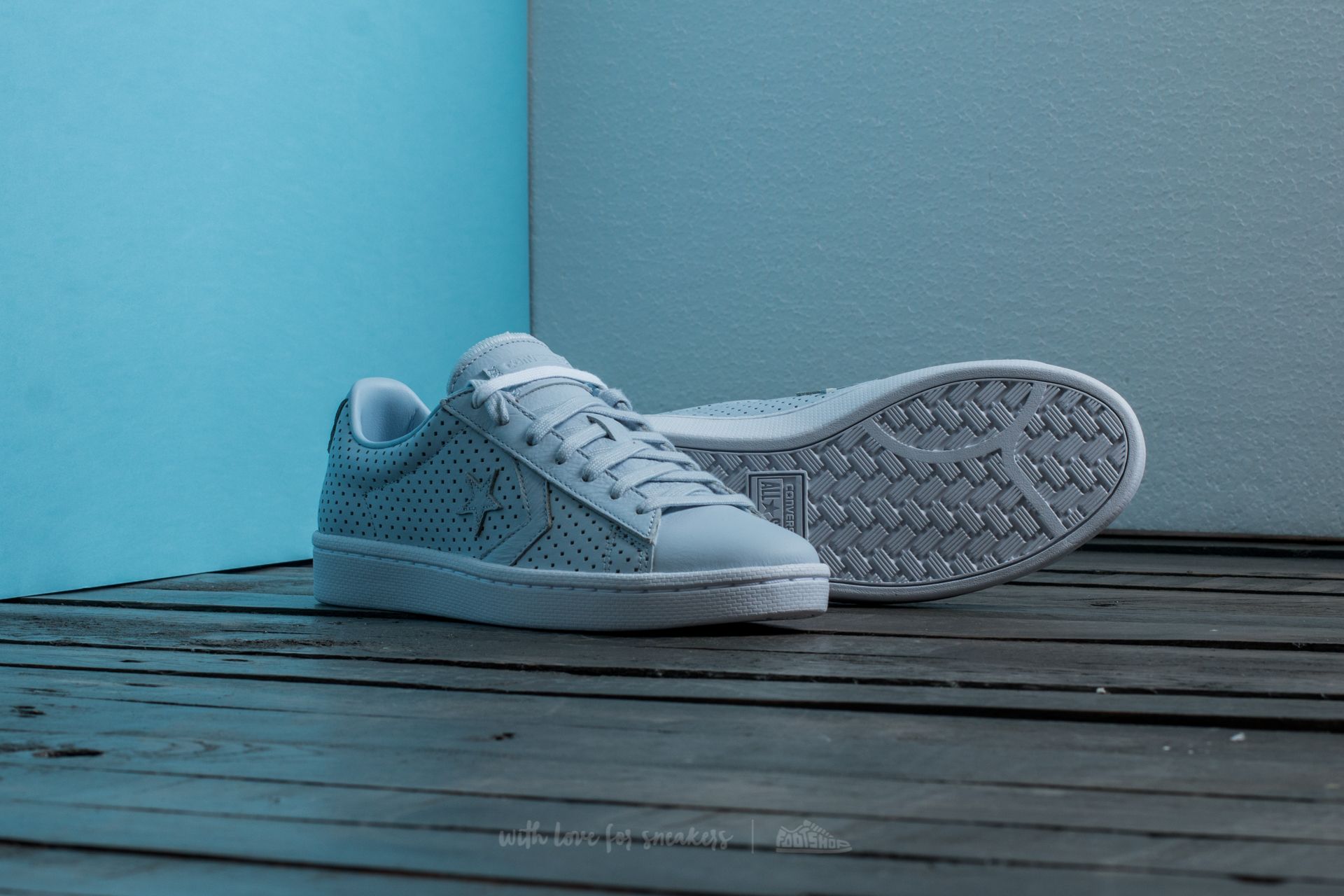Men s shoes Converse Pro Leather 76 OX Porpoise Porpoise