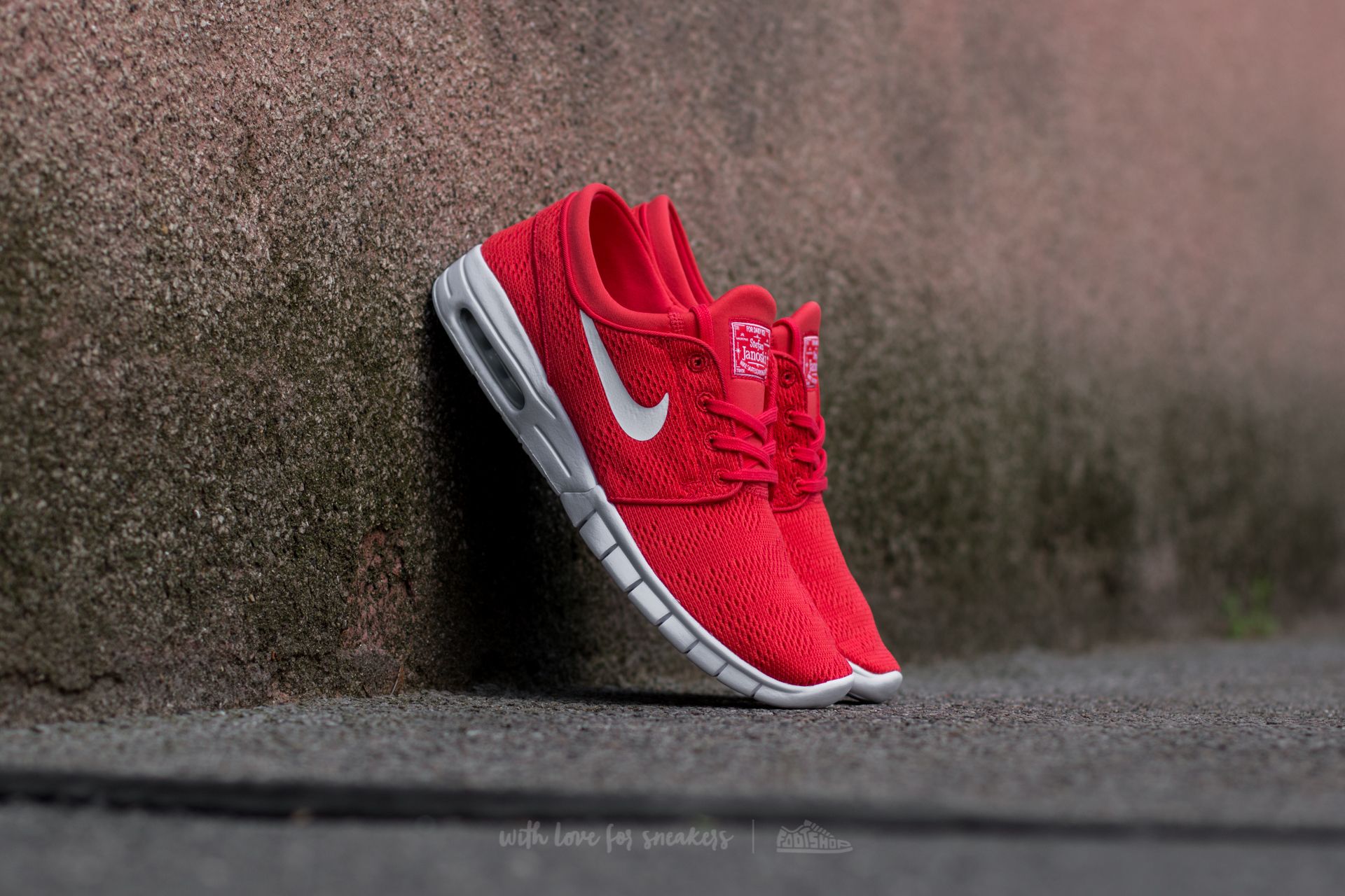 Men's shoes Nike Stefan Janoski Max Track Red/ White