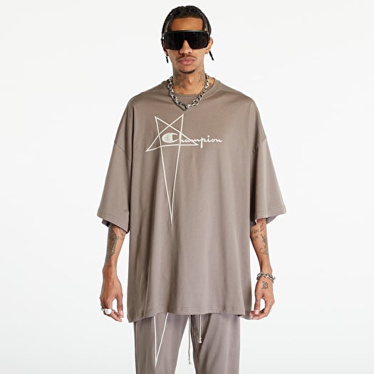 T shirts Rick Owens x Champion Tommy Short Sleeve Tee Dust Footshop