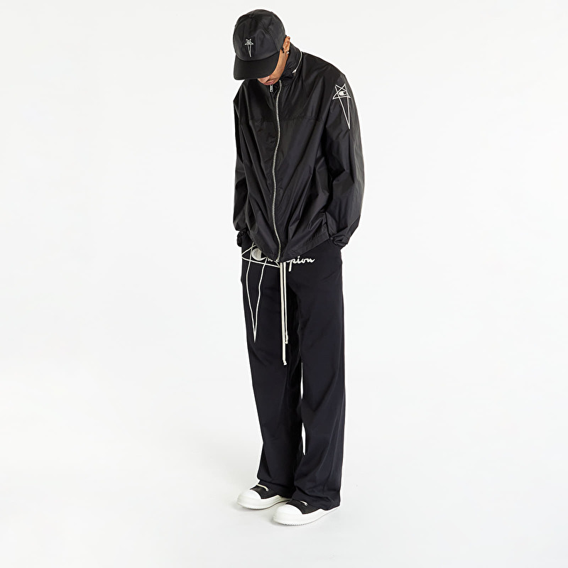 RickOwens × Champion ナイロンパーカー Rick Owens x Champion Mountain Windbreaker Black | Footshop
