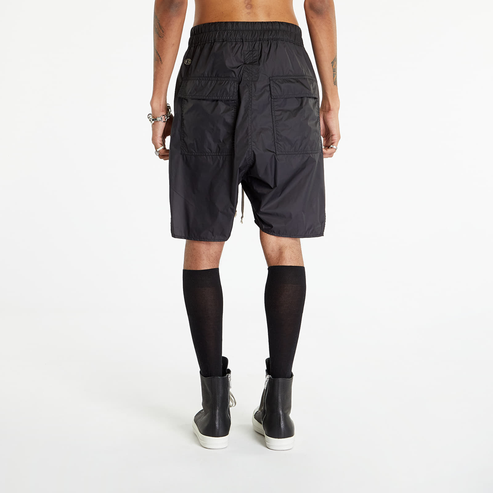 Shorts Rick Owens x Champion Beveled Pods Shorts Black