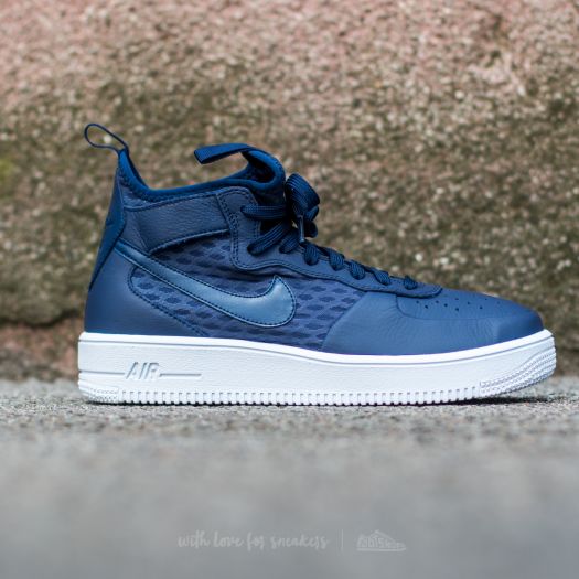 Men s shoes Nike Air Force 1 Ultraforce Mid Binary Blue Binary Blue White Footshop