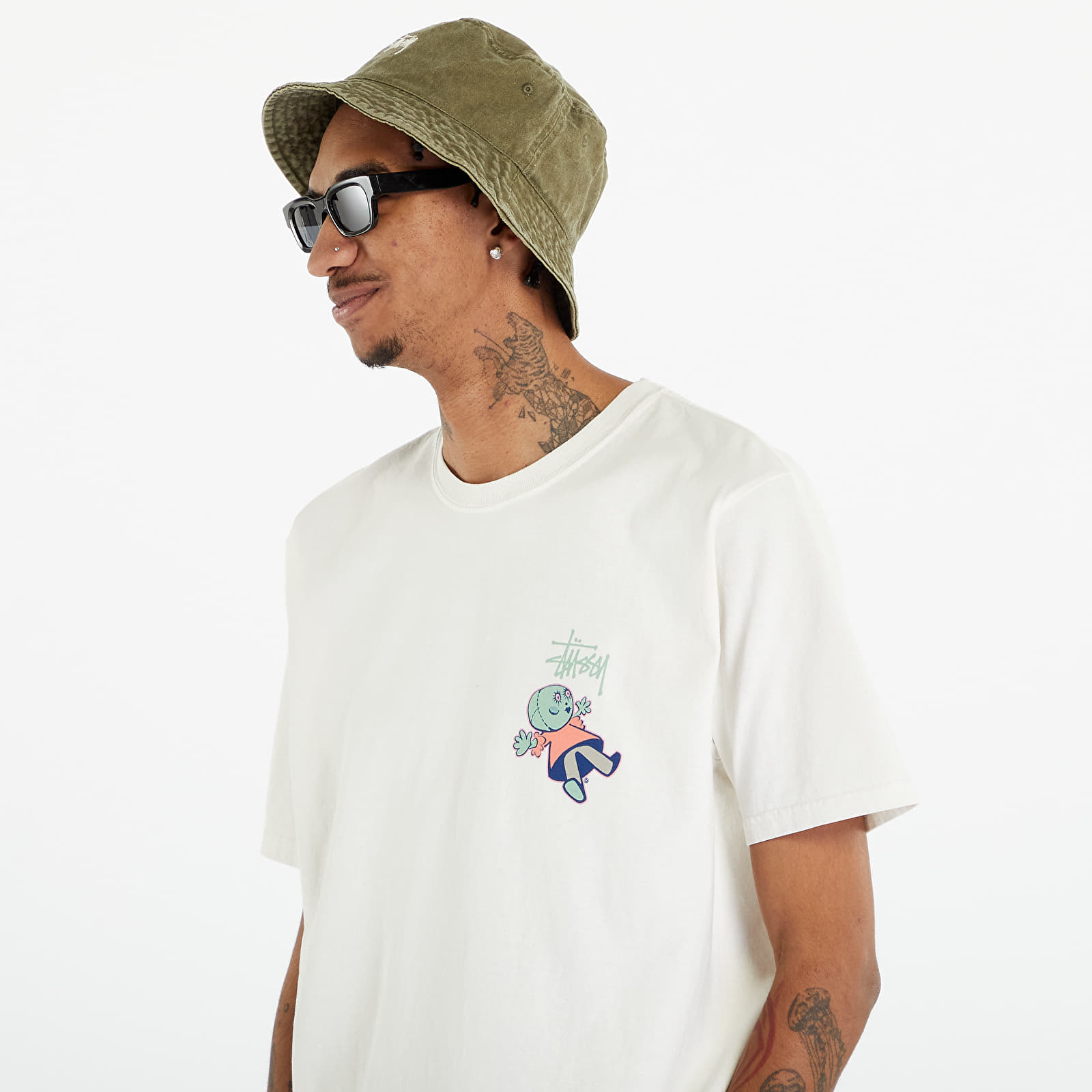 T-shirts Stüssy Dollie Pigment Dyed Tee UNISEX Natural