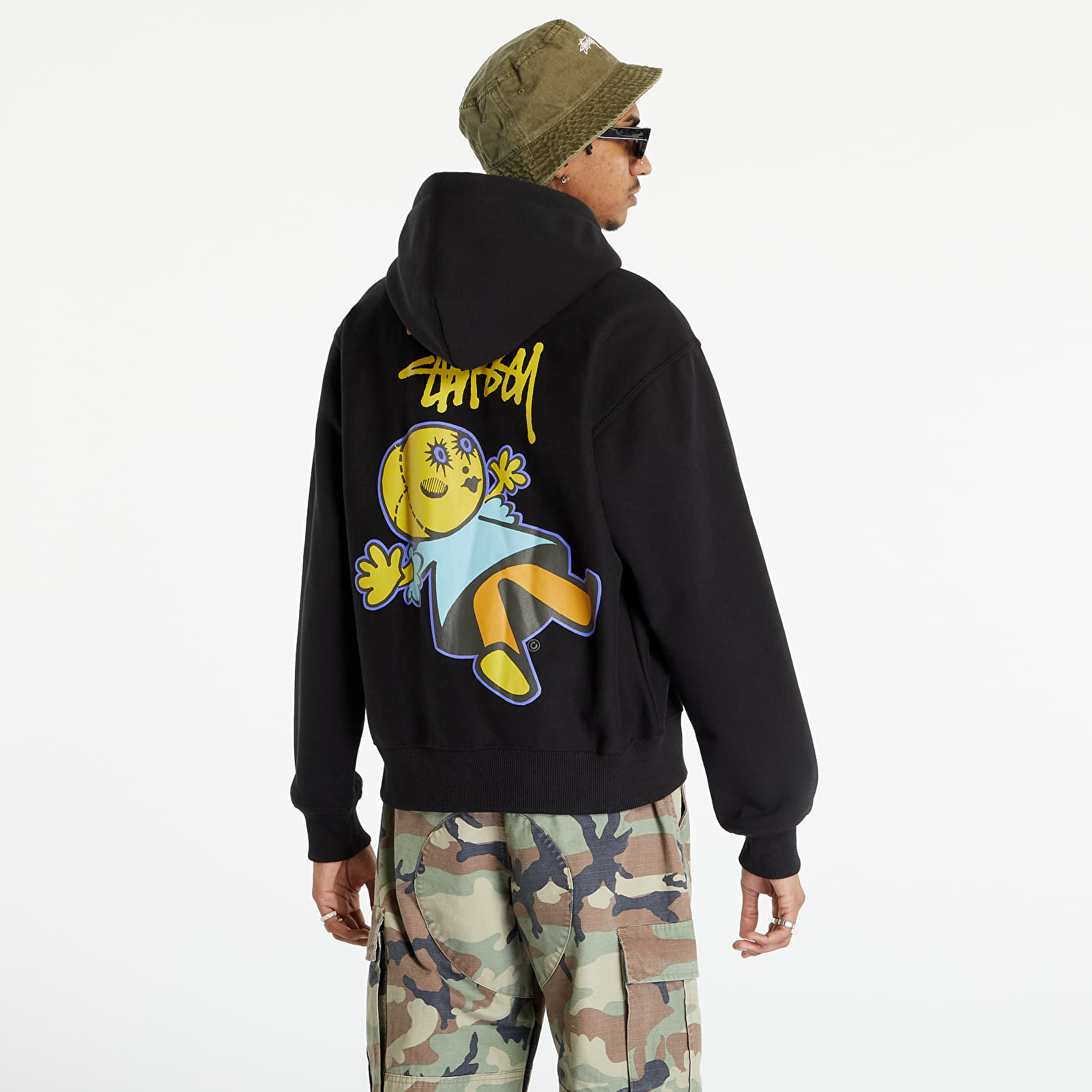 ★23SS★STUSSY DOLLIE ZIP HOODIE Buy Stussy Dollie Zip Hoodie 'Black' - 1974912 BLAC | GOAT CA