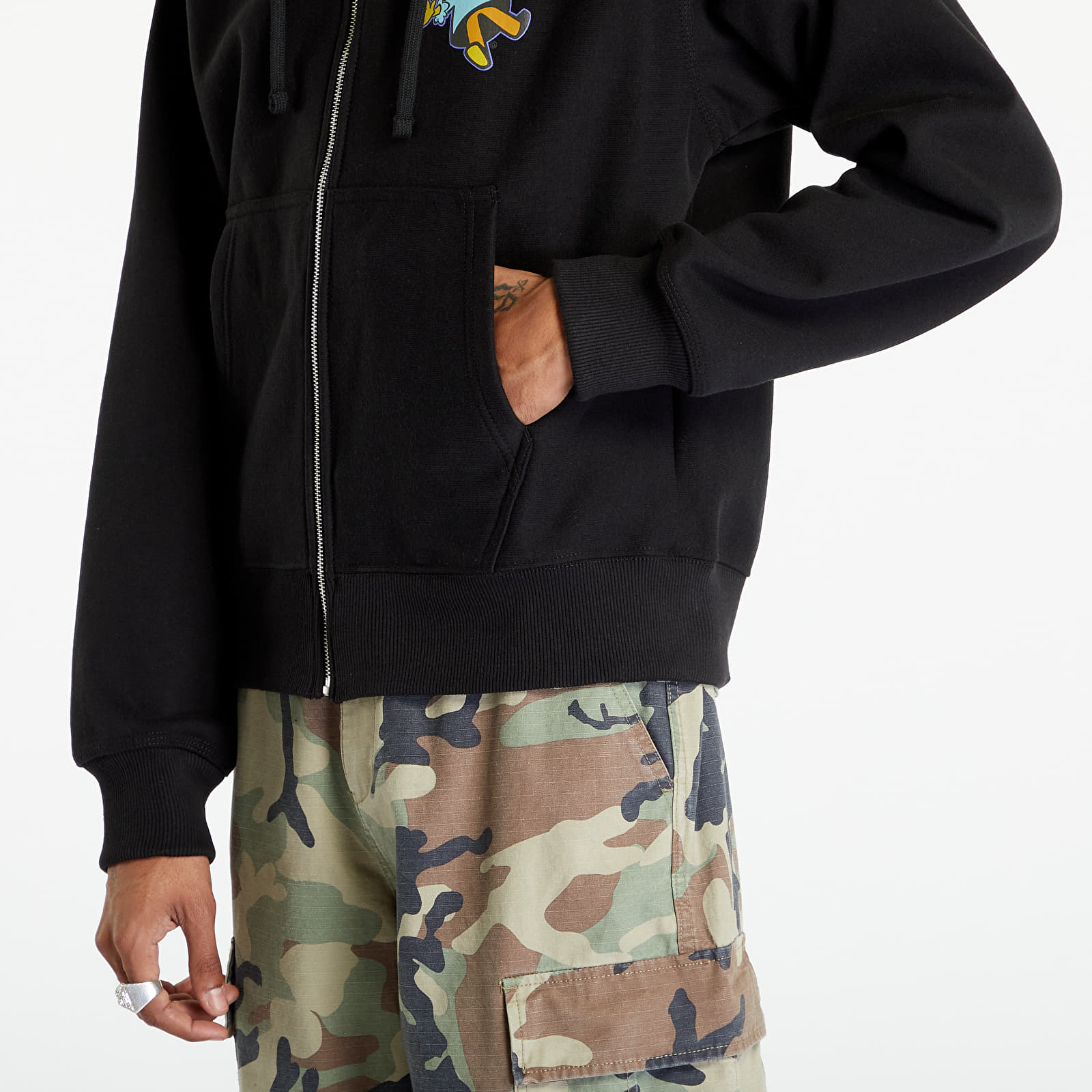 Hoodies and sweatshirts  Stüssy Dollie Zip Hoodie UNISEX Black